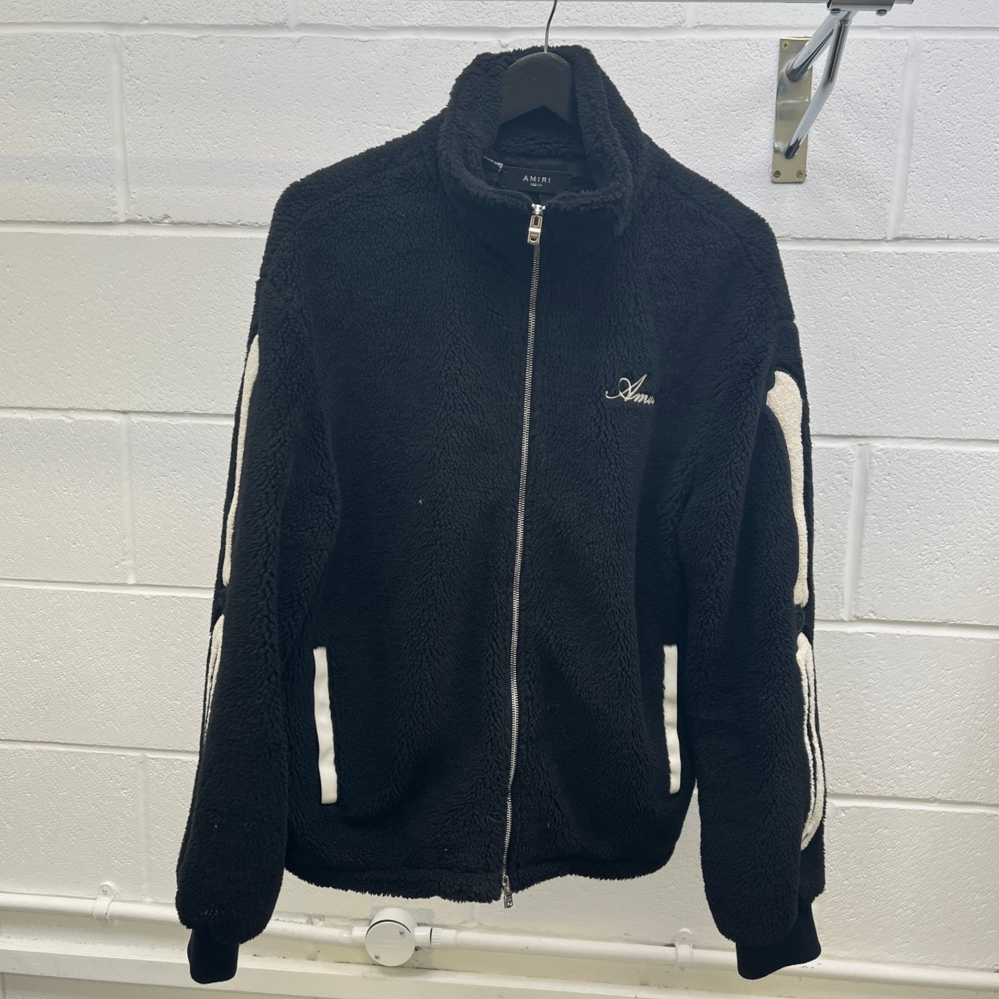 Men's Bones Fleece Jacket Black Size M