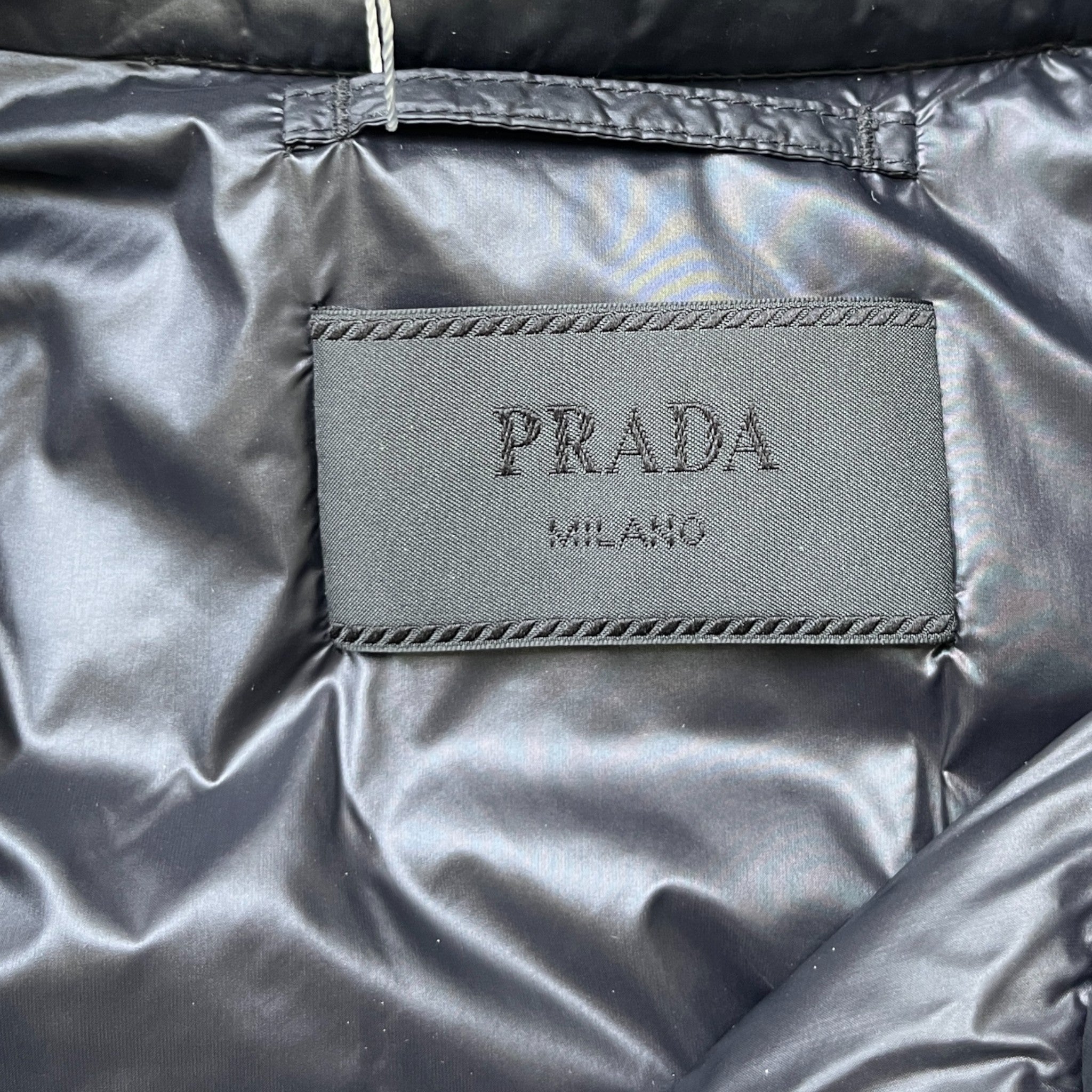 Men's Plaque Logo Gilet Black Size IT 48 / M