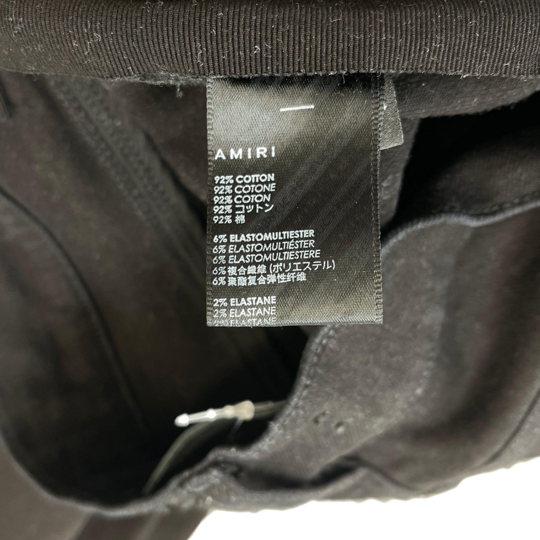 Men's Mx1 Distressed Bandana Jeans Black Size Waist 38"