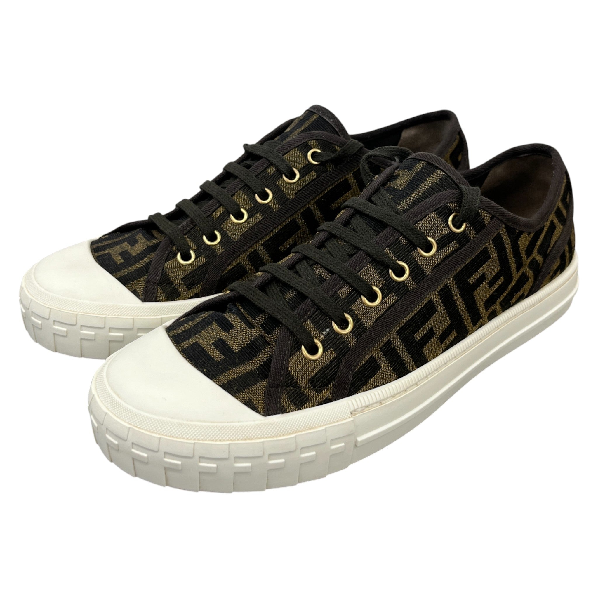 Men's Domino Low Trainers Brown Size EU 43 / UK 9