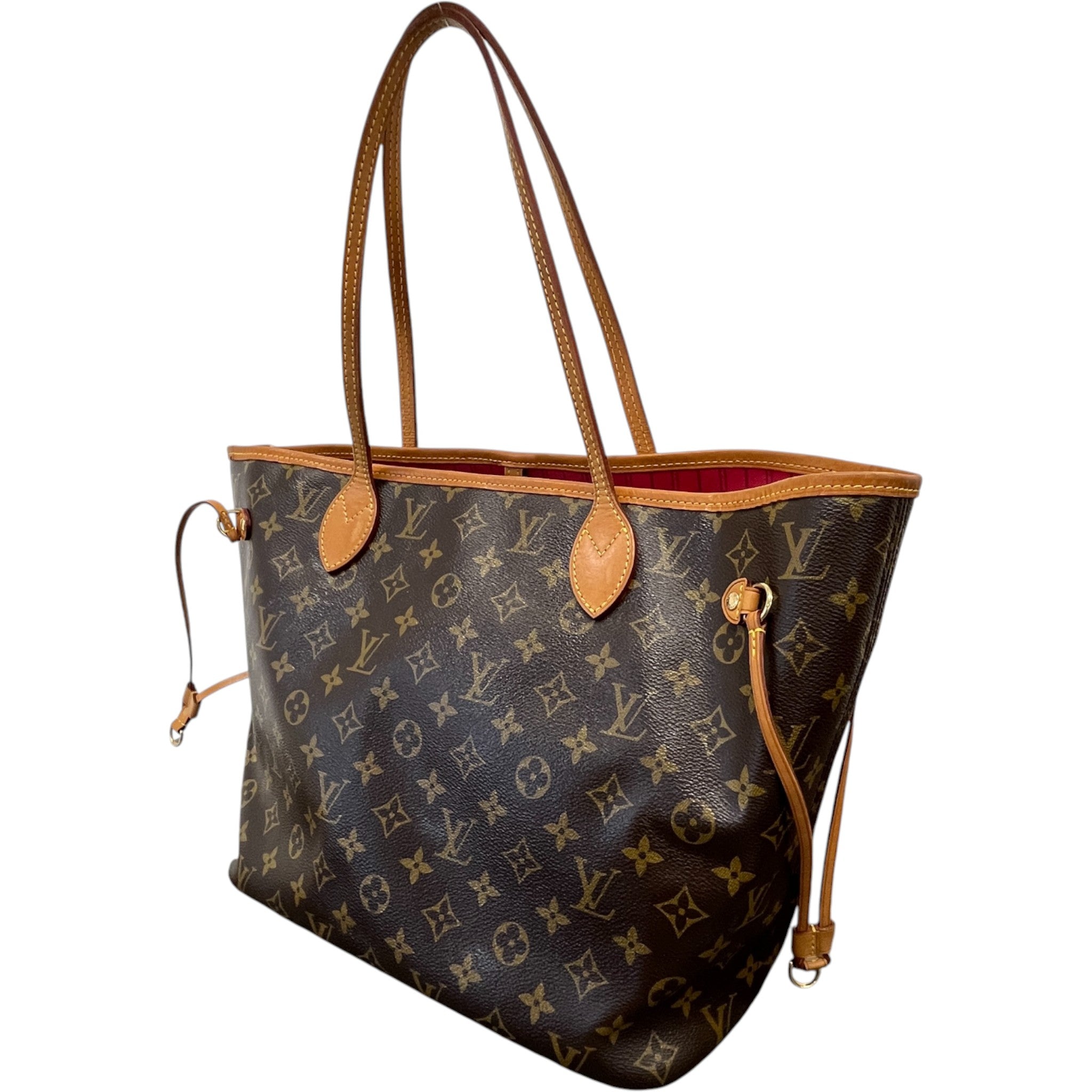 Women's Monogram V Neverfull Mm Handbag Brown