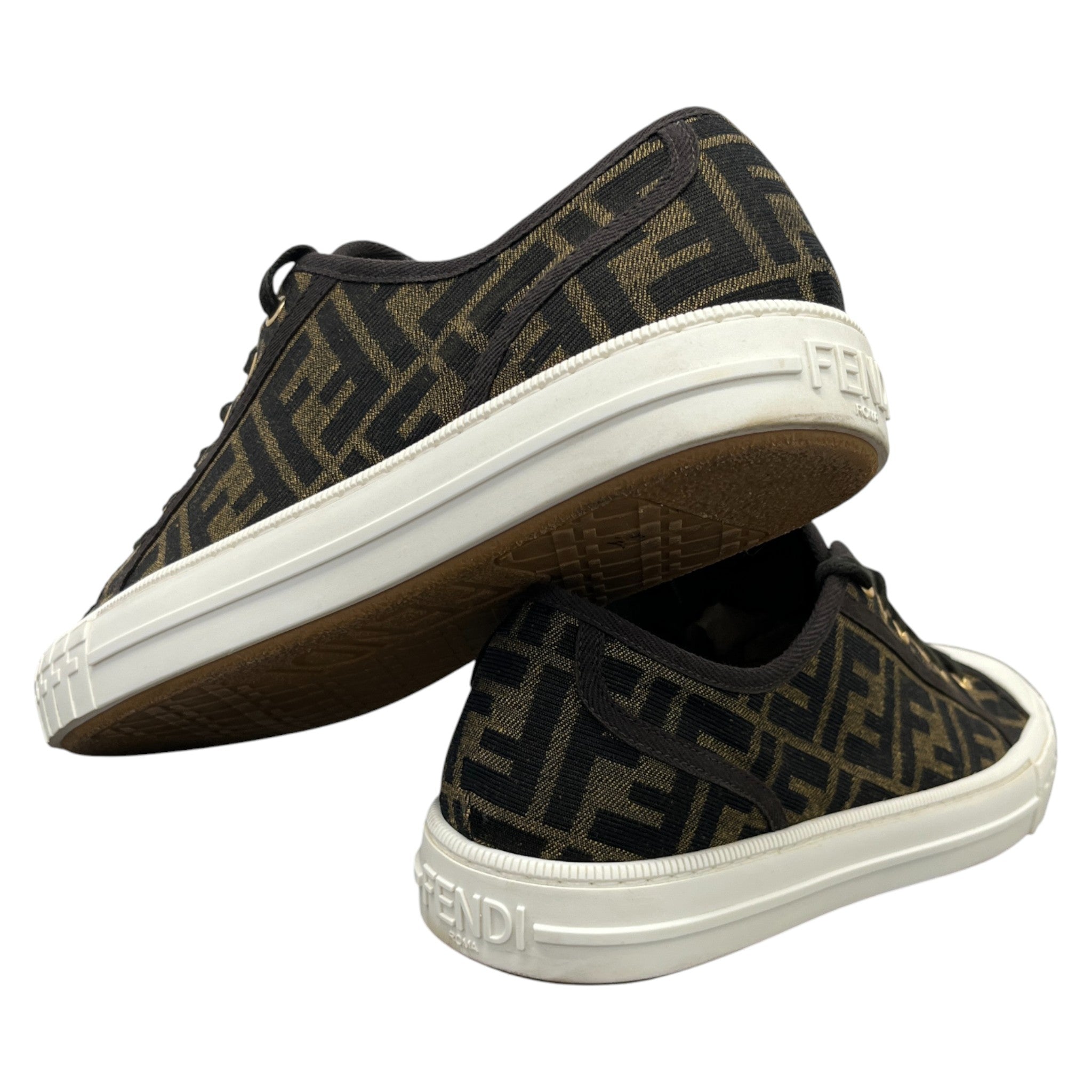 Men's Domino Low Trainers Brown Size EU 43 / UK 9