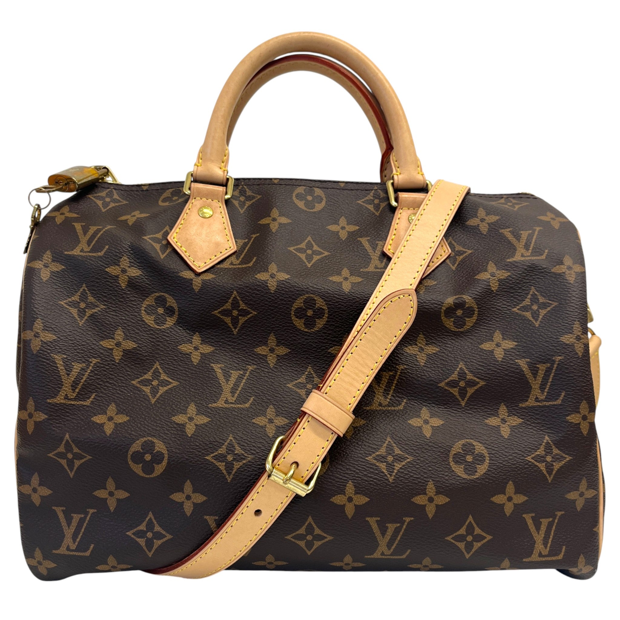 Women's Monogram Speedy Bandoulière 30 Bag Brown