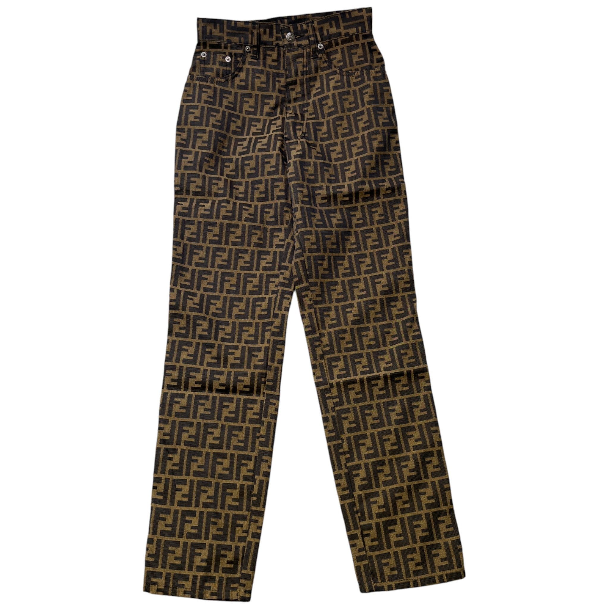 Women's Vintage Zucca Jeans Brown Size Waist 26"