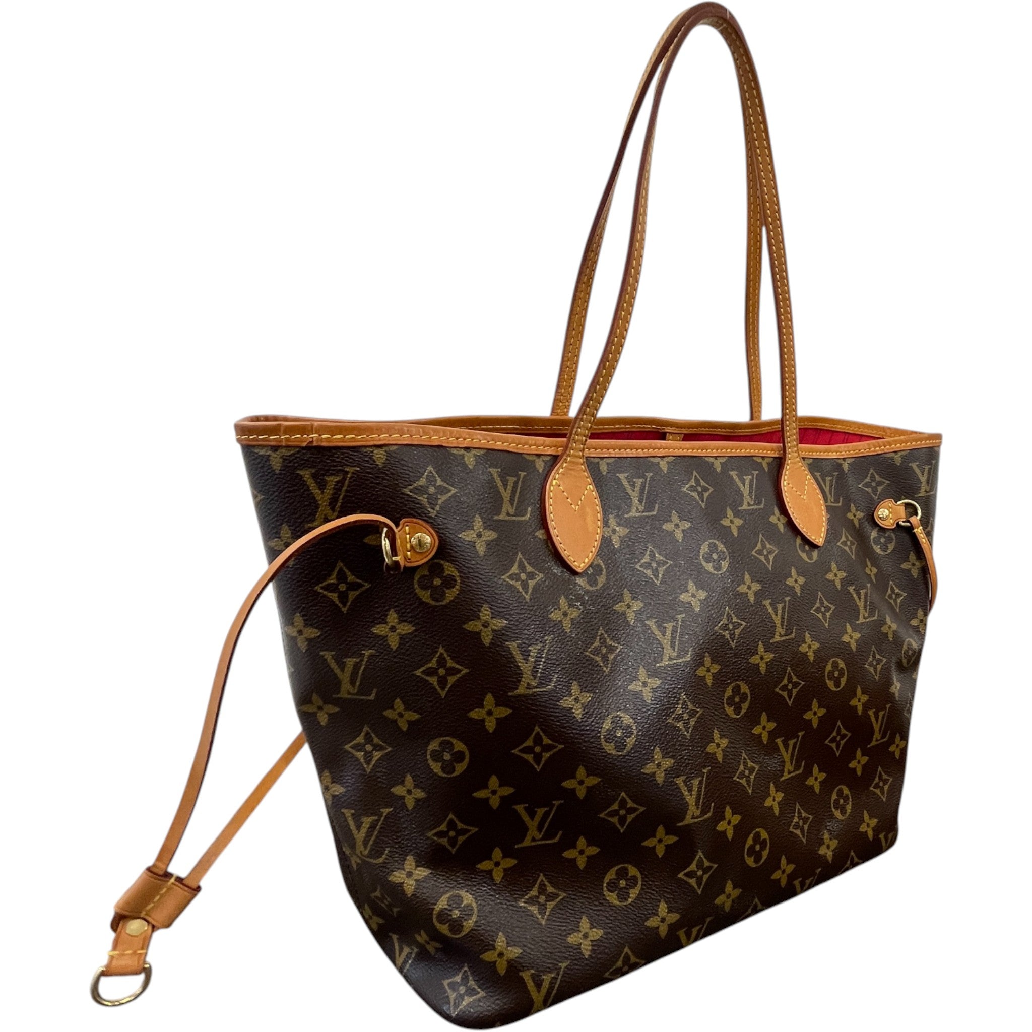 Women's Monogram V Neverfull Mm Handbag Brown