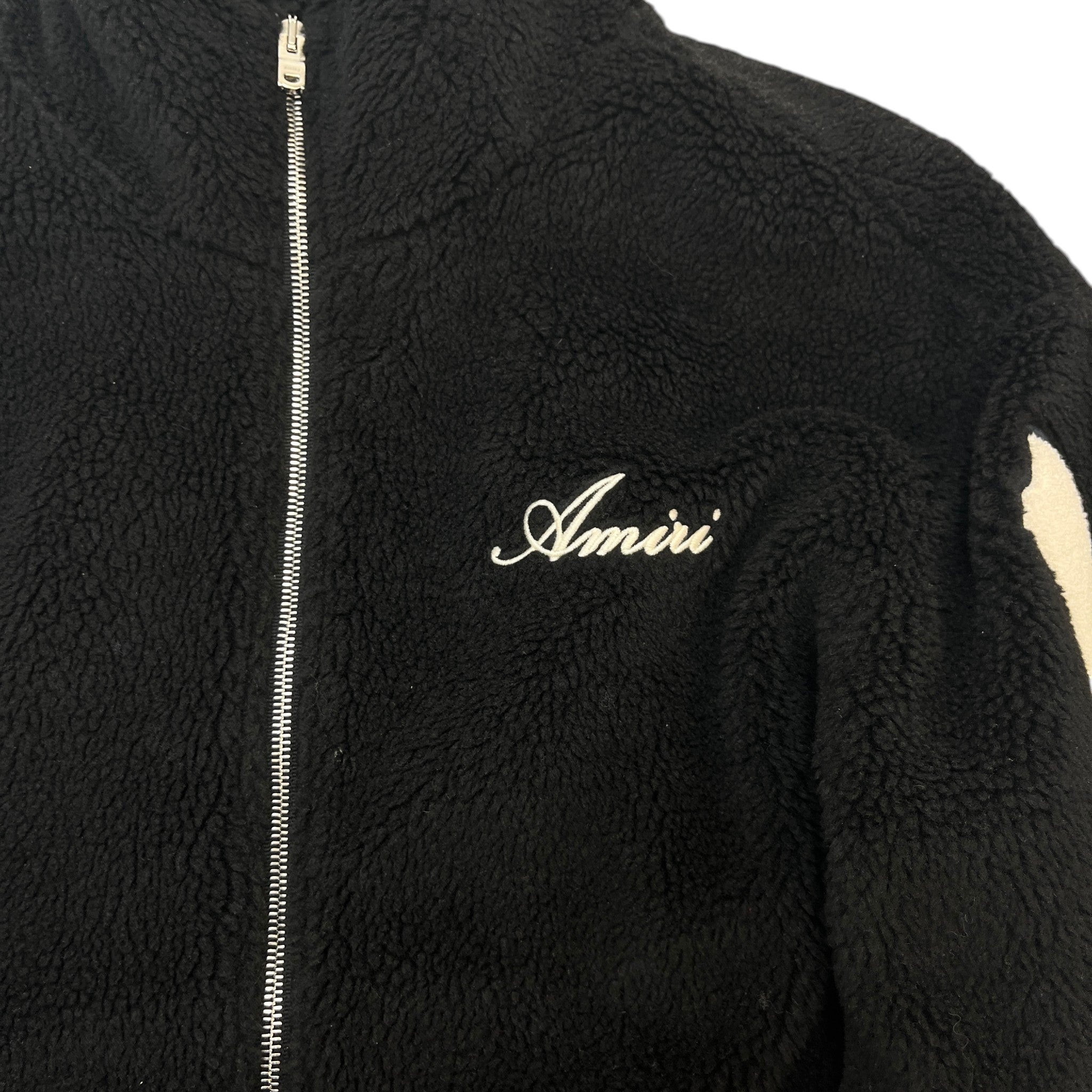 Men's Bones Fleece Jacket Black Size M