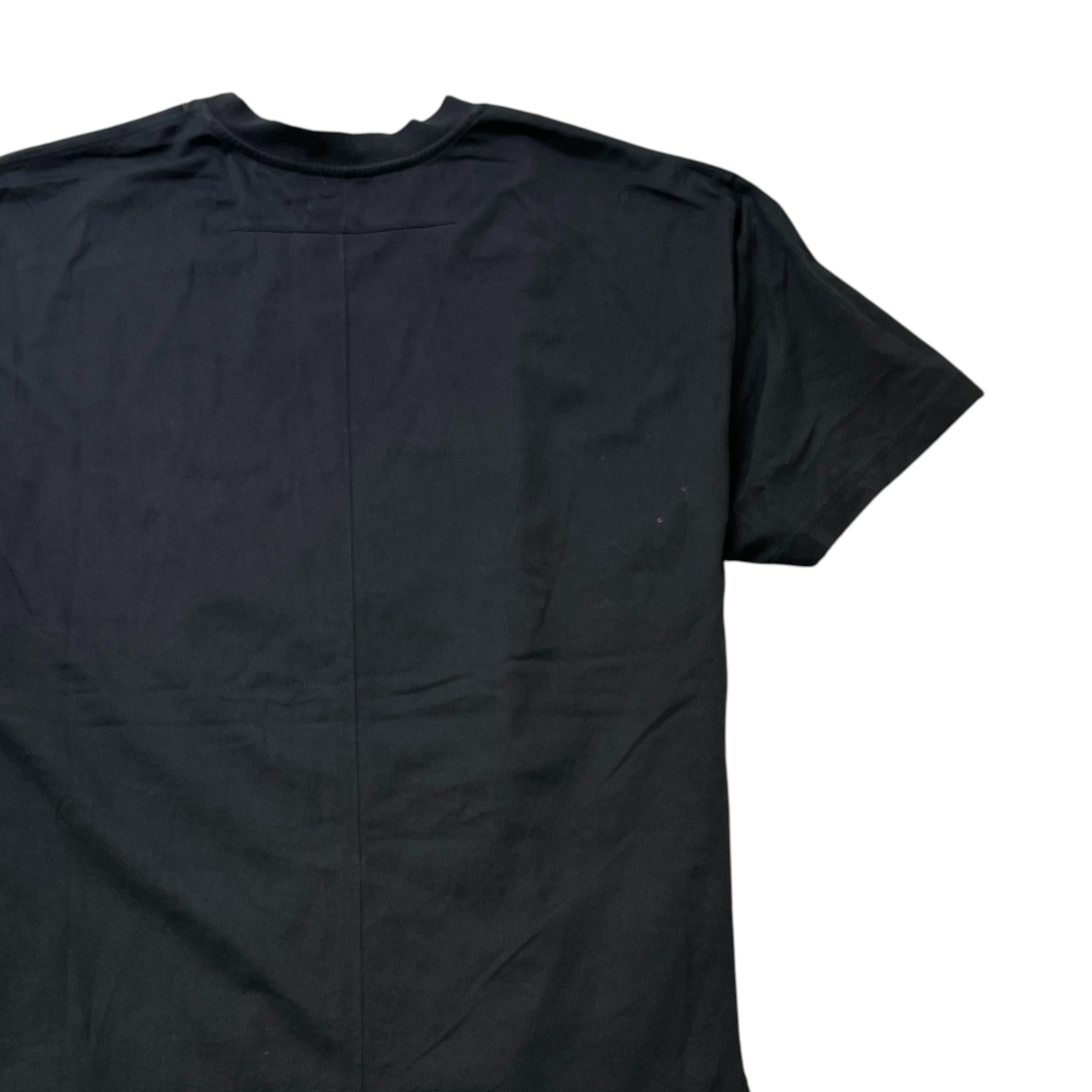 Men's Cobra Map Print T-Shirt Black Size S