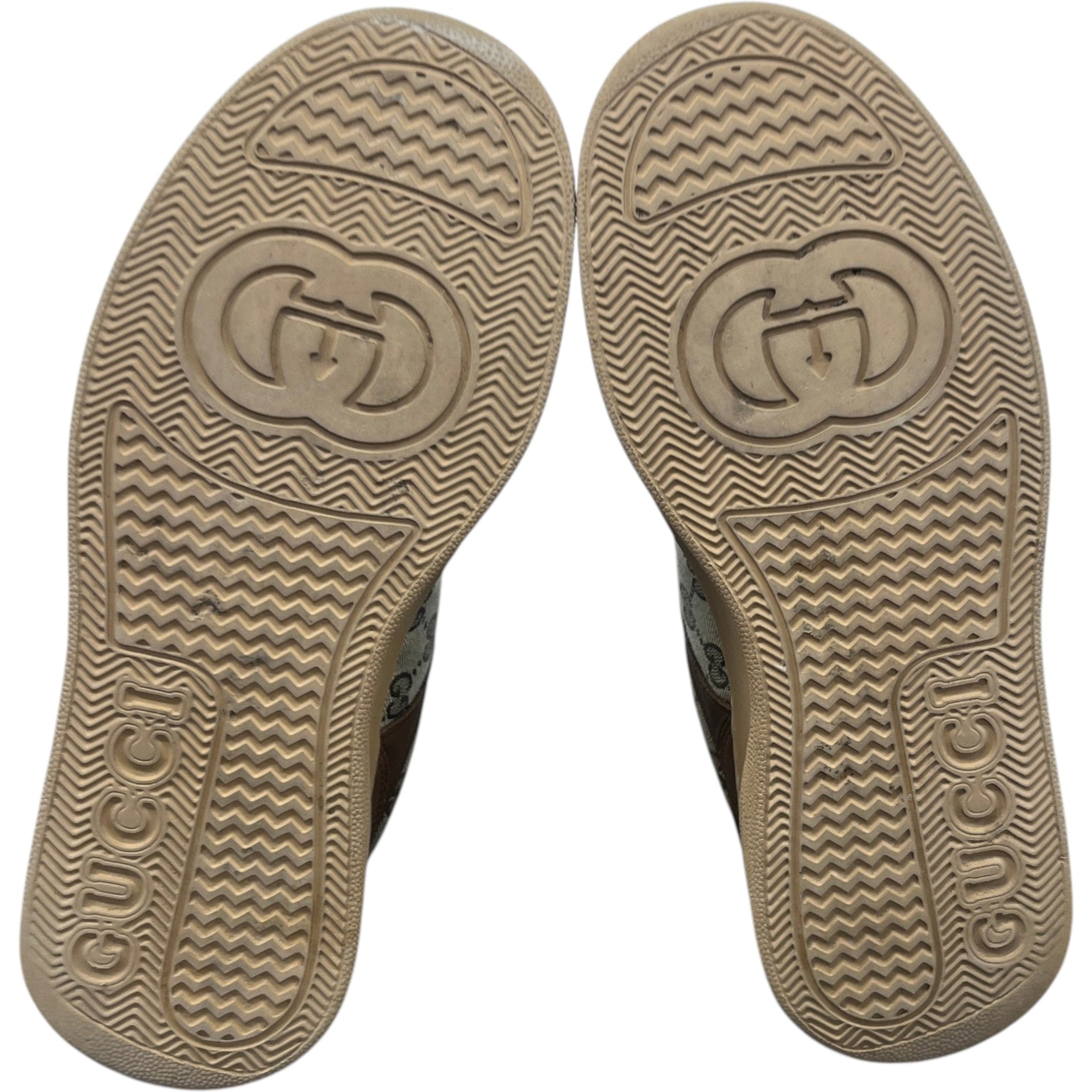 Men's Gg Supreme Low Trainers Brown Size EU 41.5 / UK 7.5
