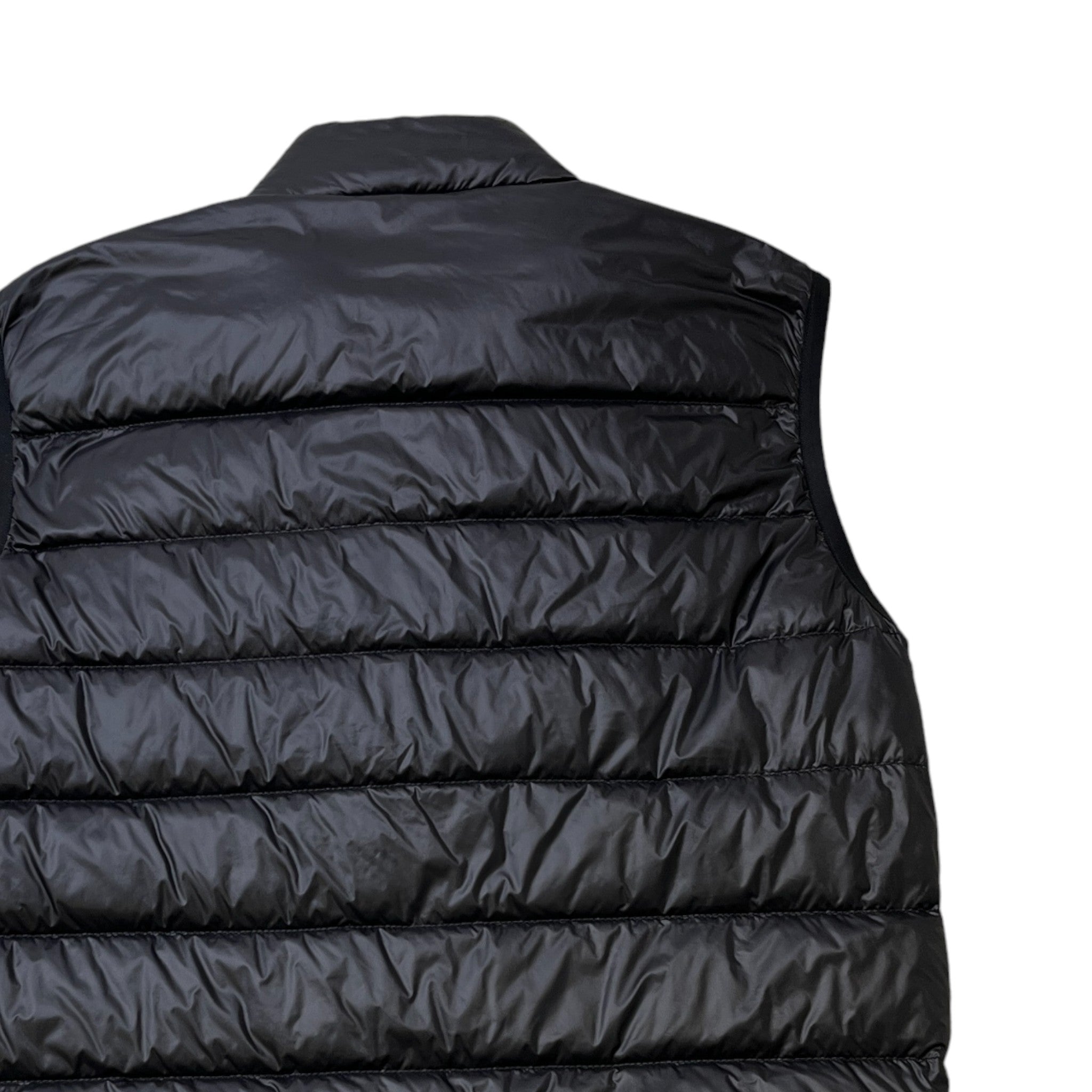 Men's Plaque Logo Gilet Black Size IT 48 / M