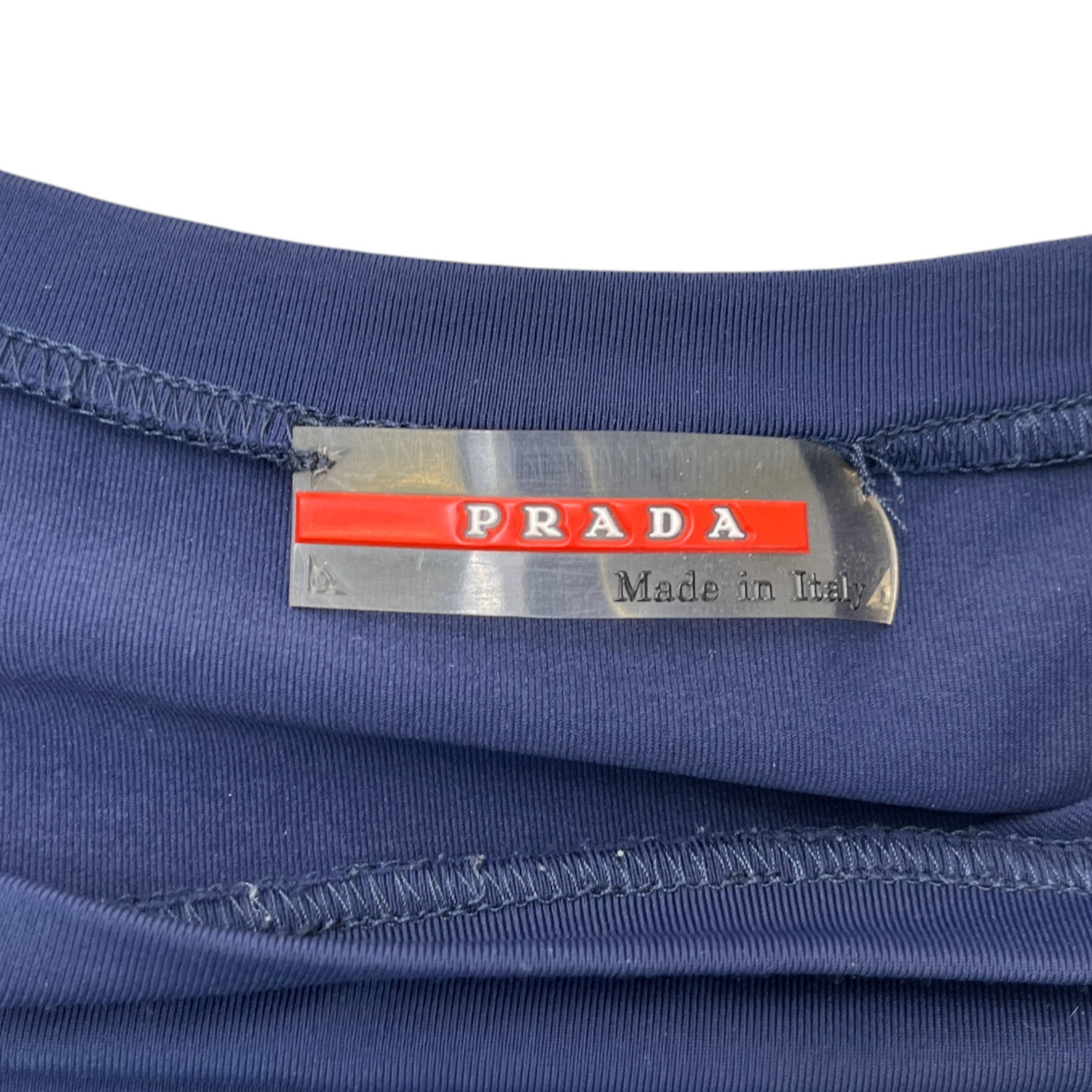 Men's Zip Pocket T-Shirt Blue Size M