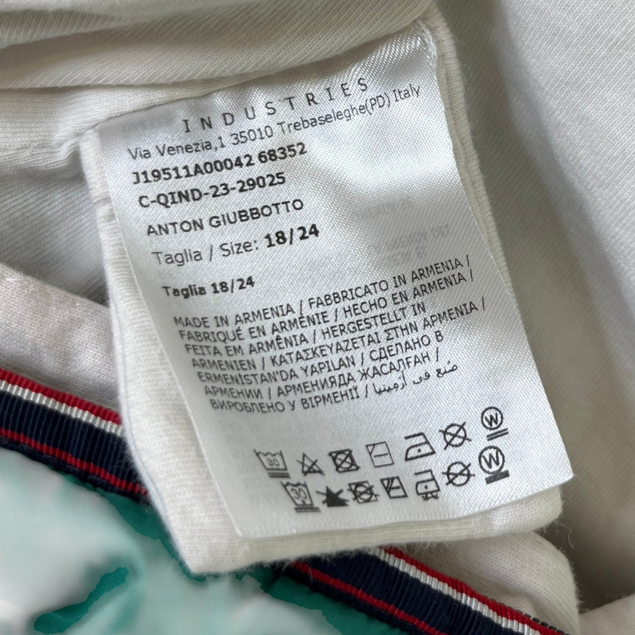 Men's Anton 18-24 Months Windbreaker Blue Size XXS