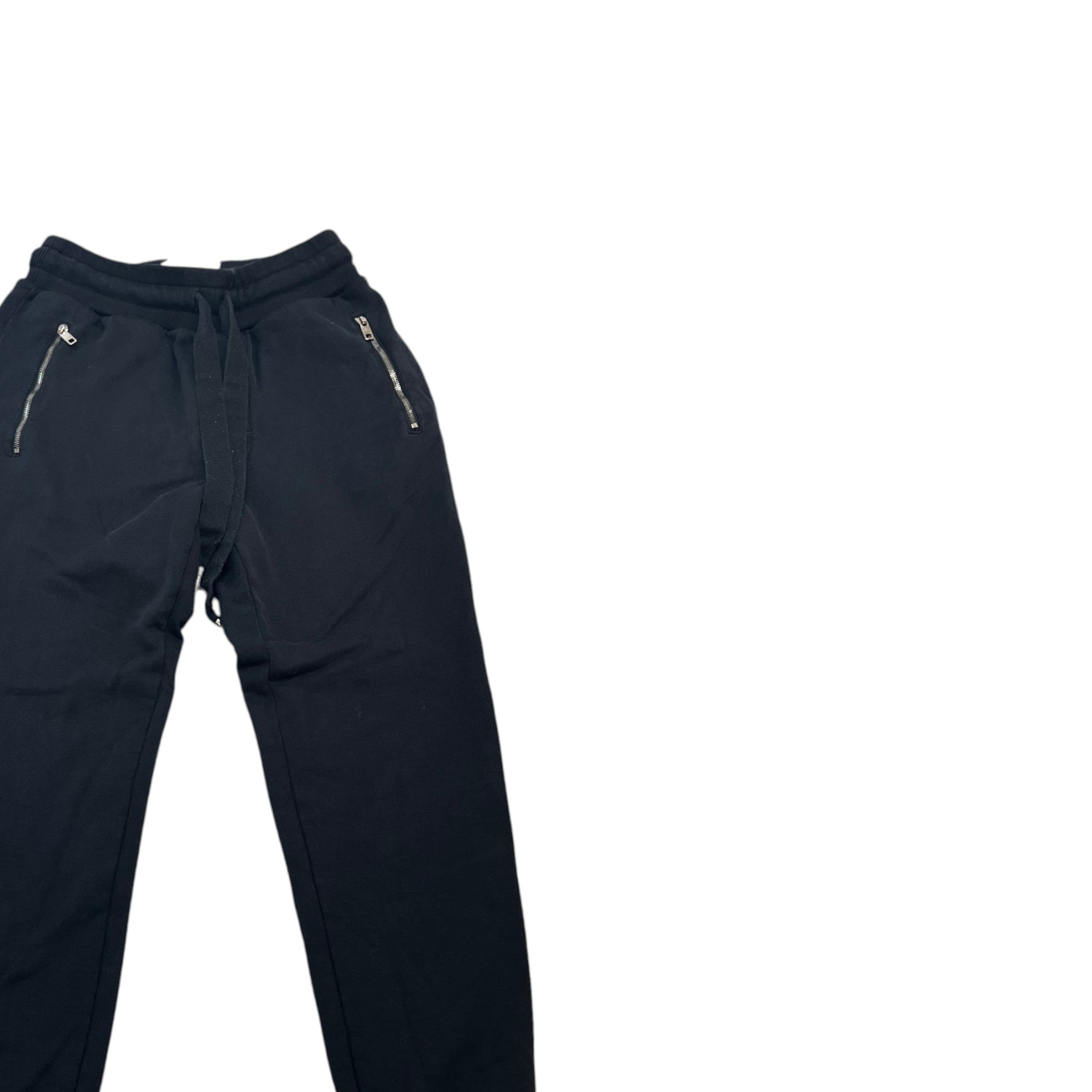 Men's Embroidered Logo Joggers Black Size IT 44 / UK 28