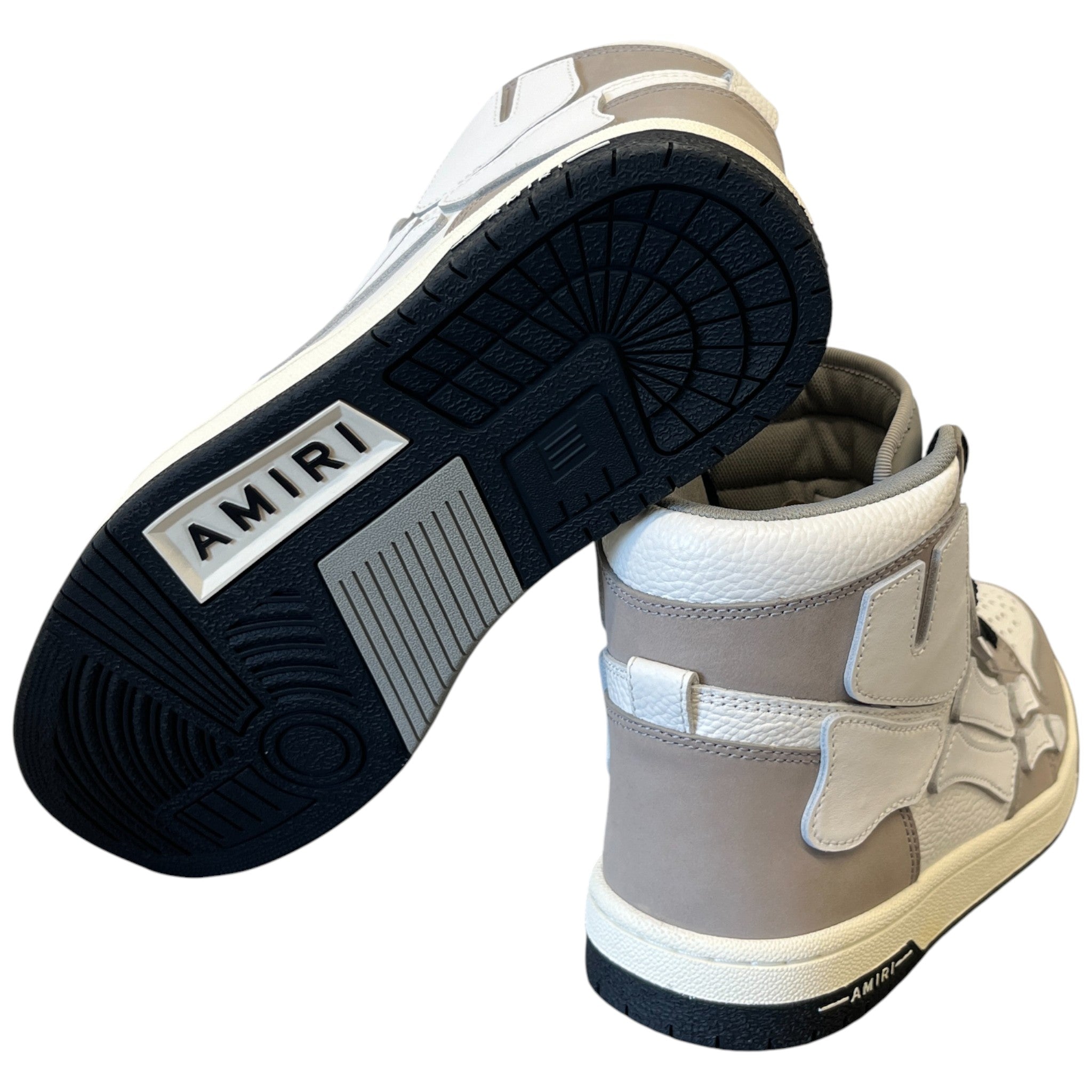 Men's Skeleton High Trainers Beige Size EU 43 / UK 9