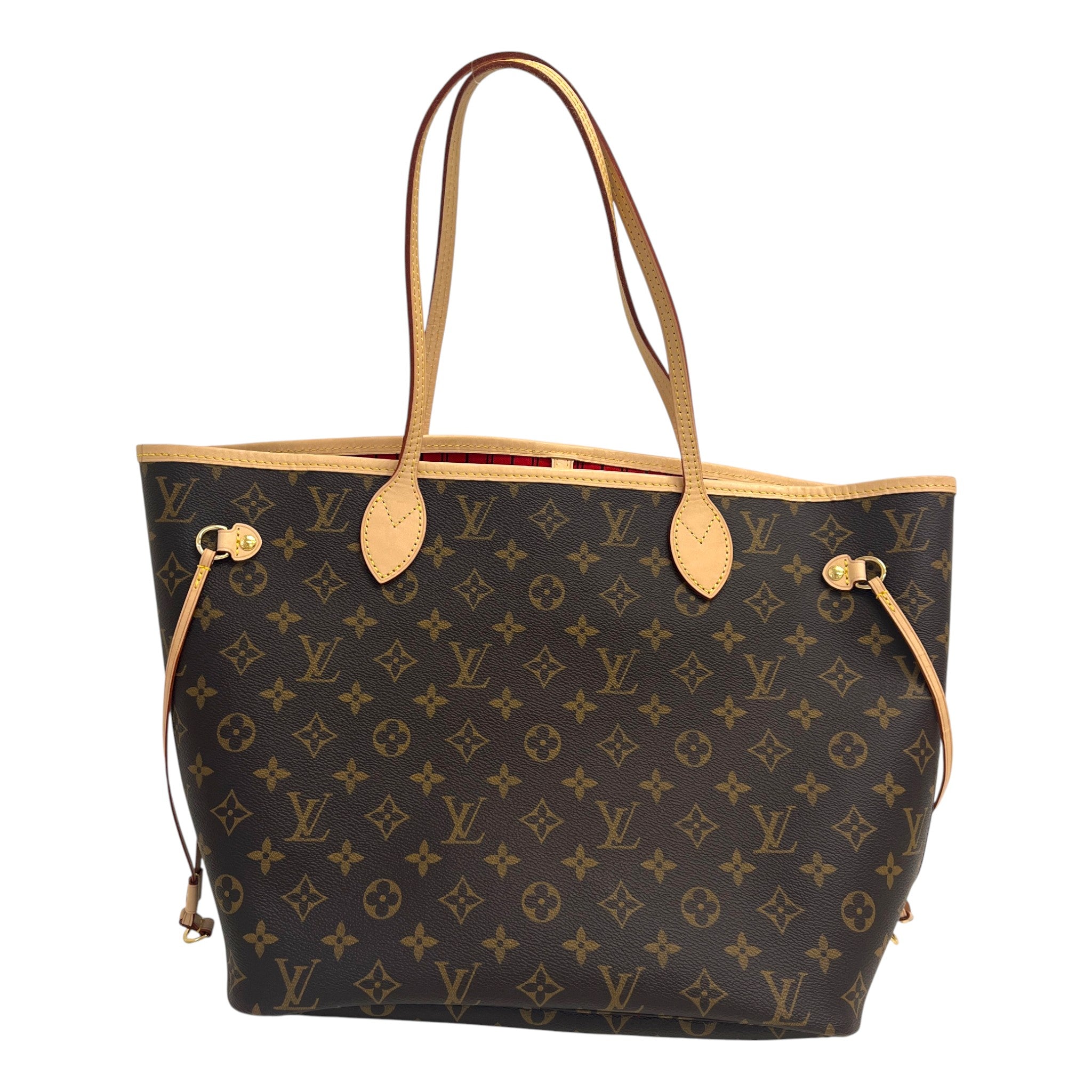 Women's Monogram Neverfull Mm Tote Bag Brown