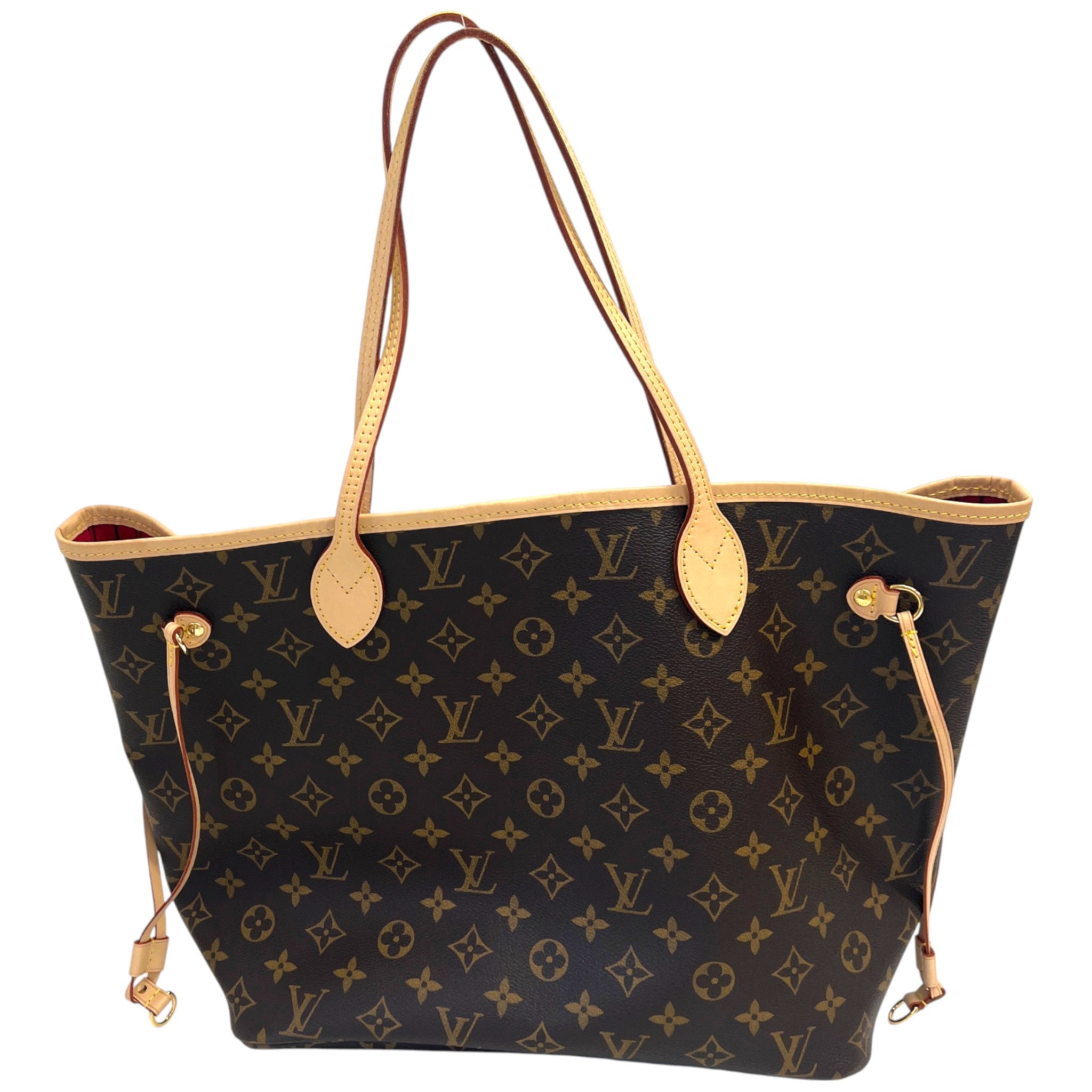 Women's Monogram Neverfull Mm Tote Bag Brown