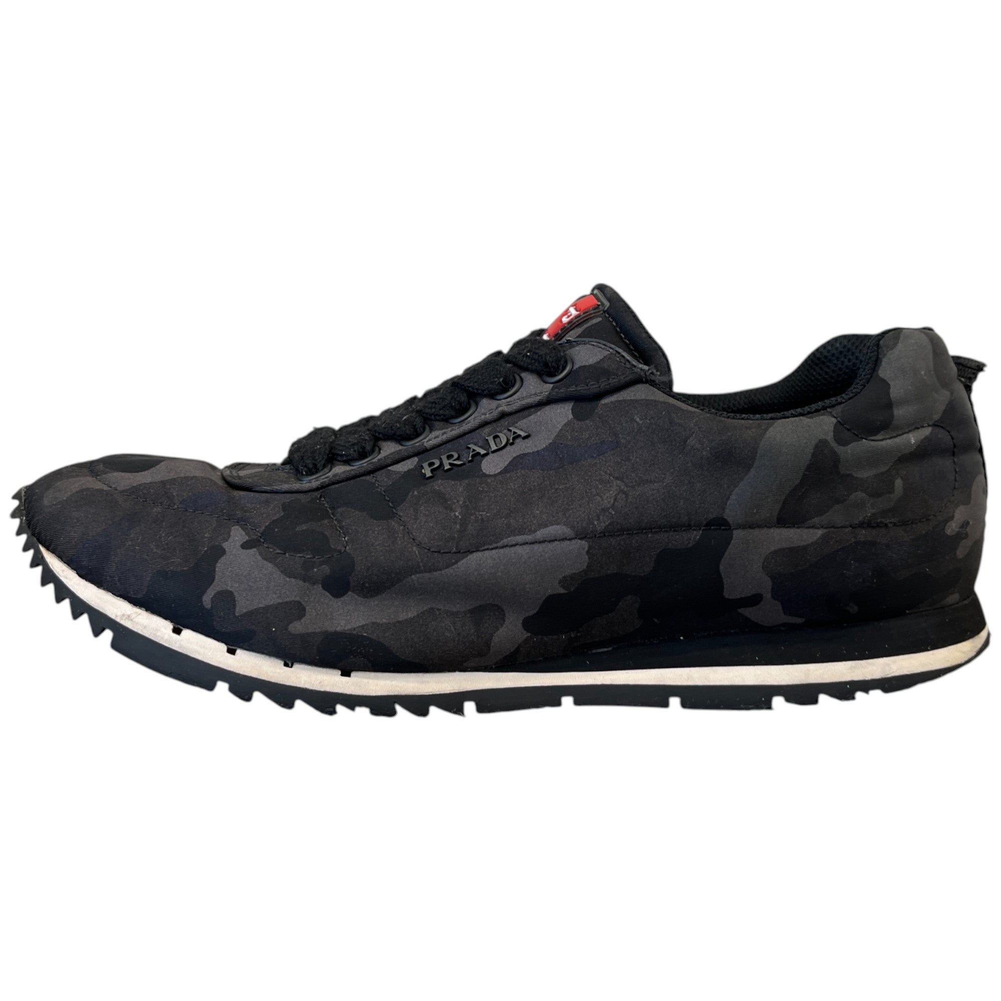 Men's Linear Rosa Camo Low Trainers Black Size EU 39 / UK 5