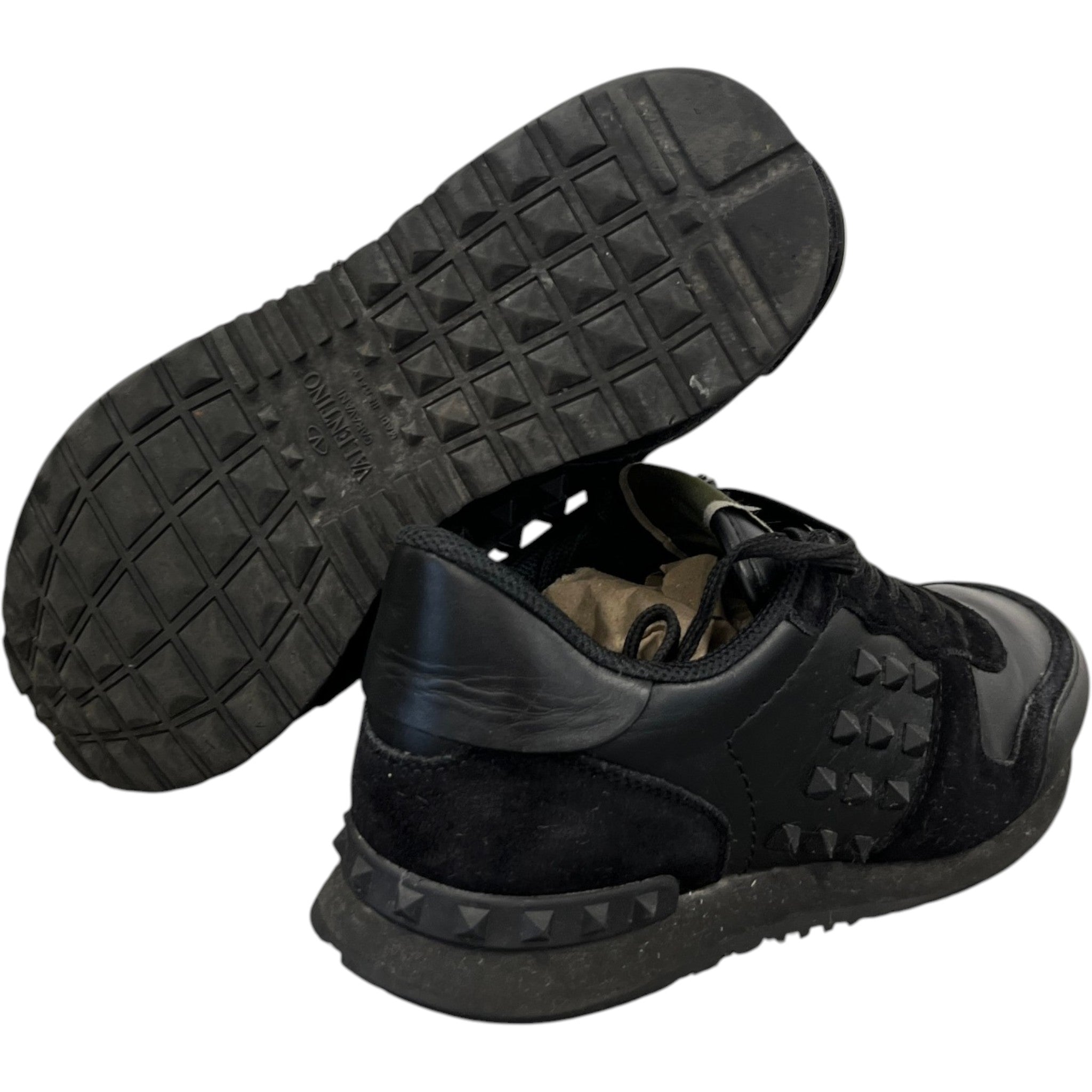 Men's Rockrunner Low Trainers Black Size EU 40 / UK 6