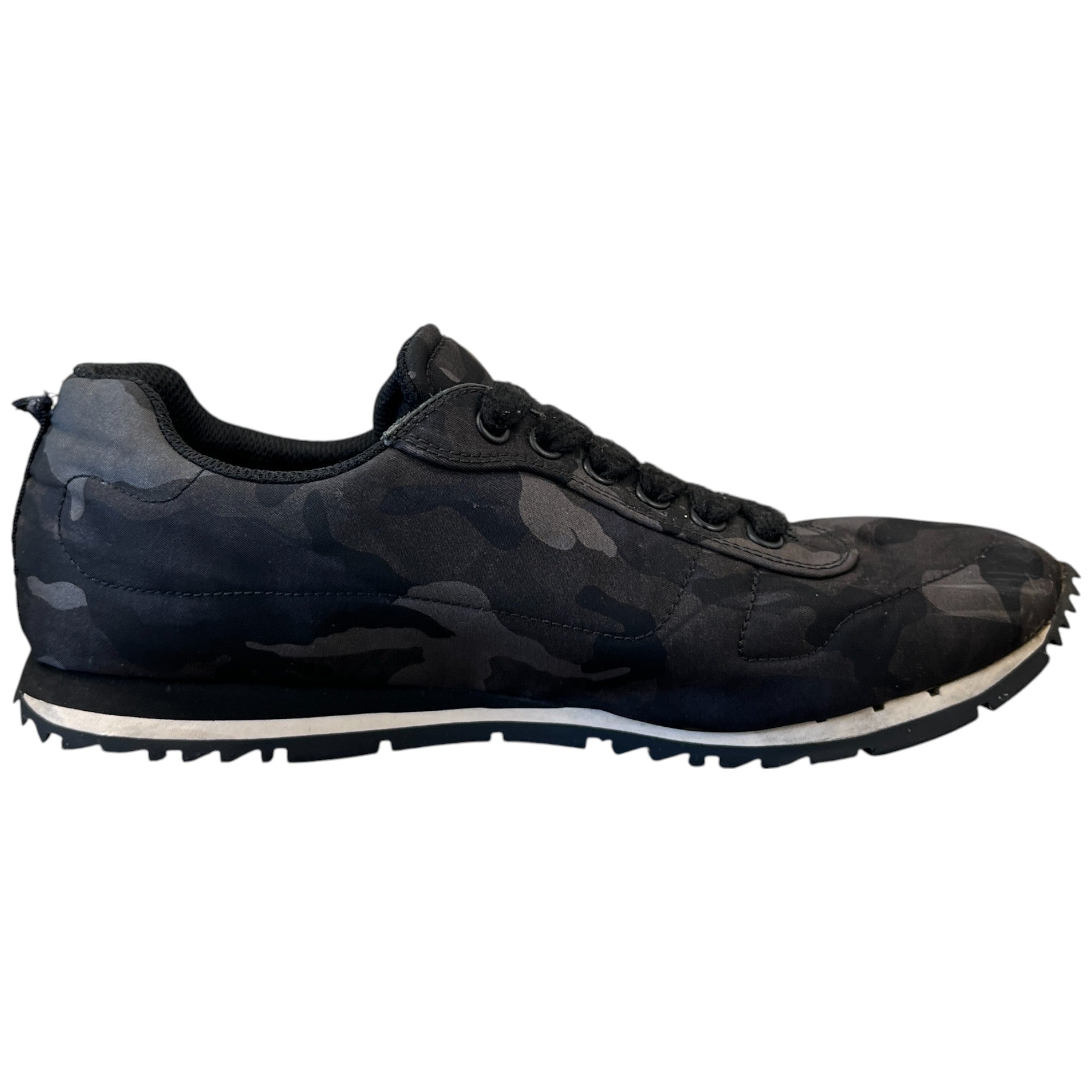 Men's Linear Rosa Camo Low Trainers Black Size EU 39 / UK 5