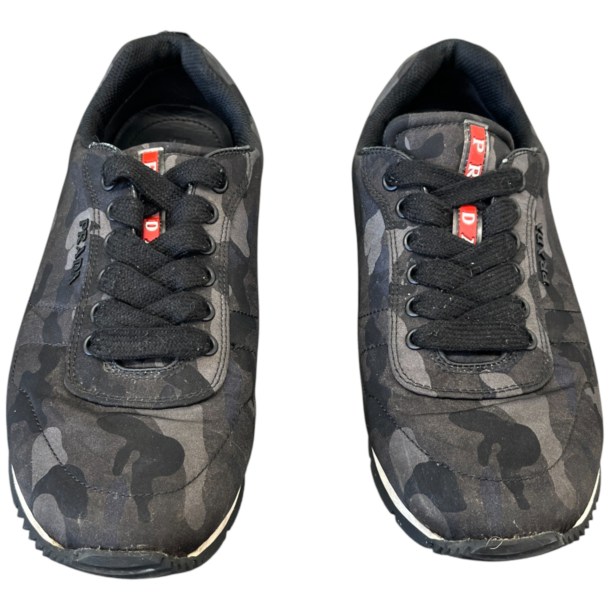 Men's Linear Rosa Camo Low Trainers Black Size EU 39 / UK 5