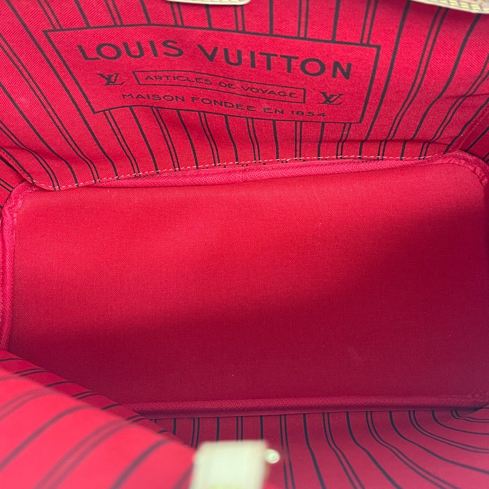 Women's Monogram Neverfull Mm Tote Bag Brown