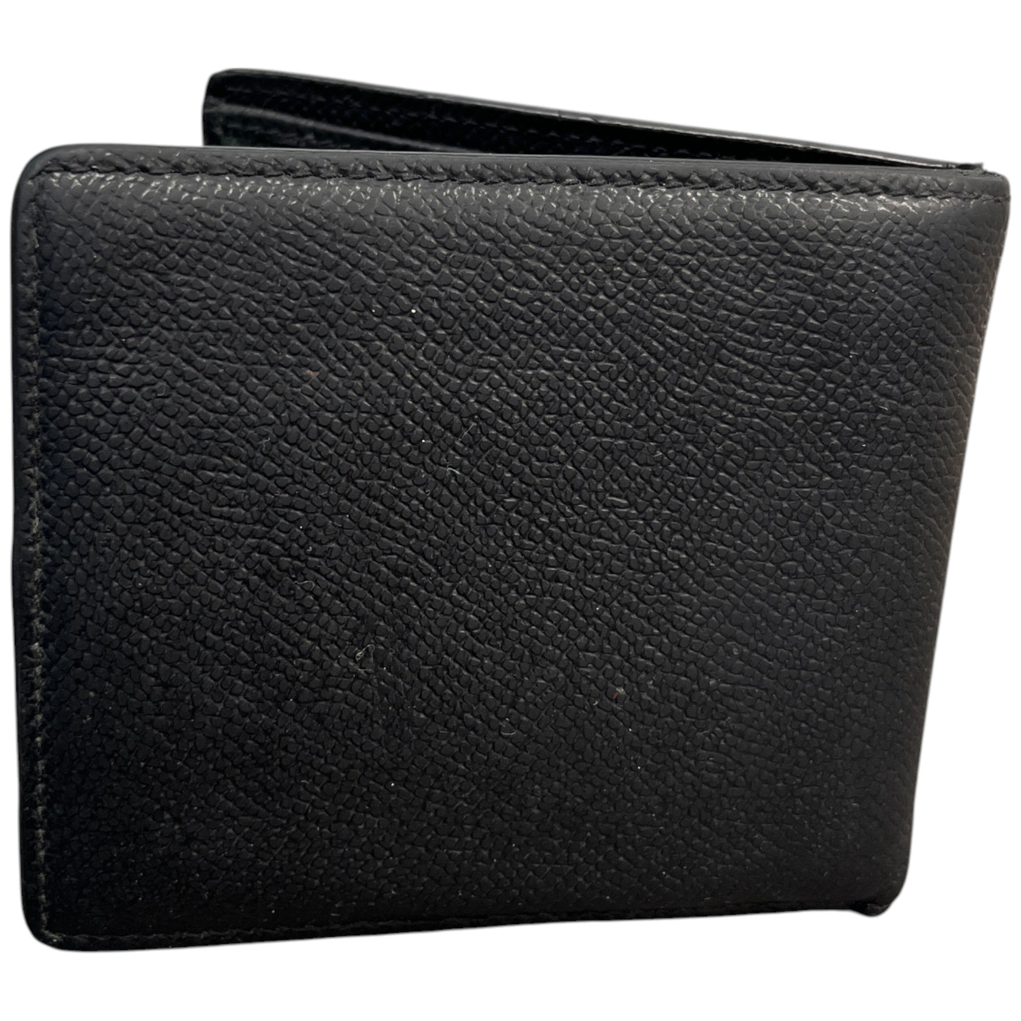 Men's Plaque Logo Wallet Black
