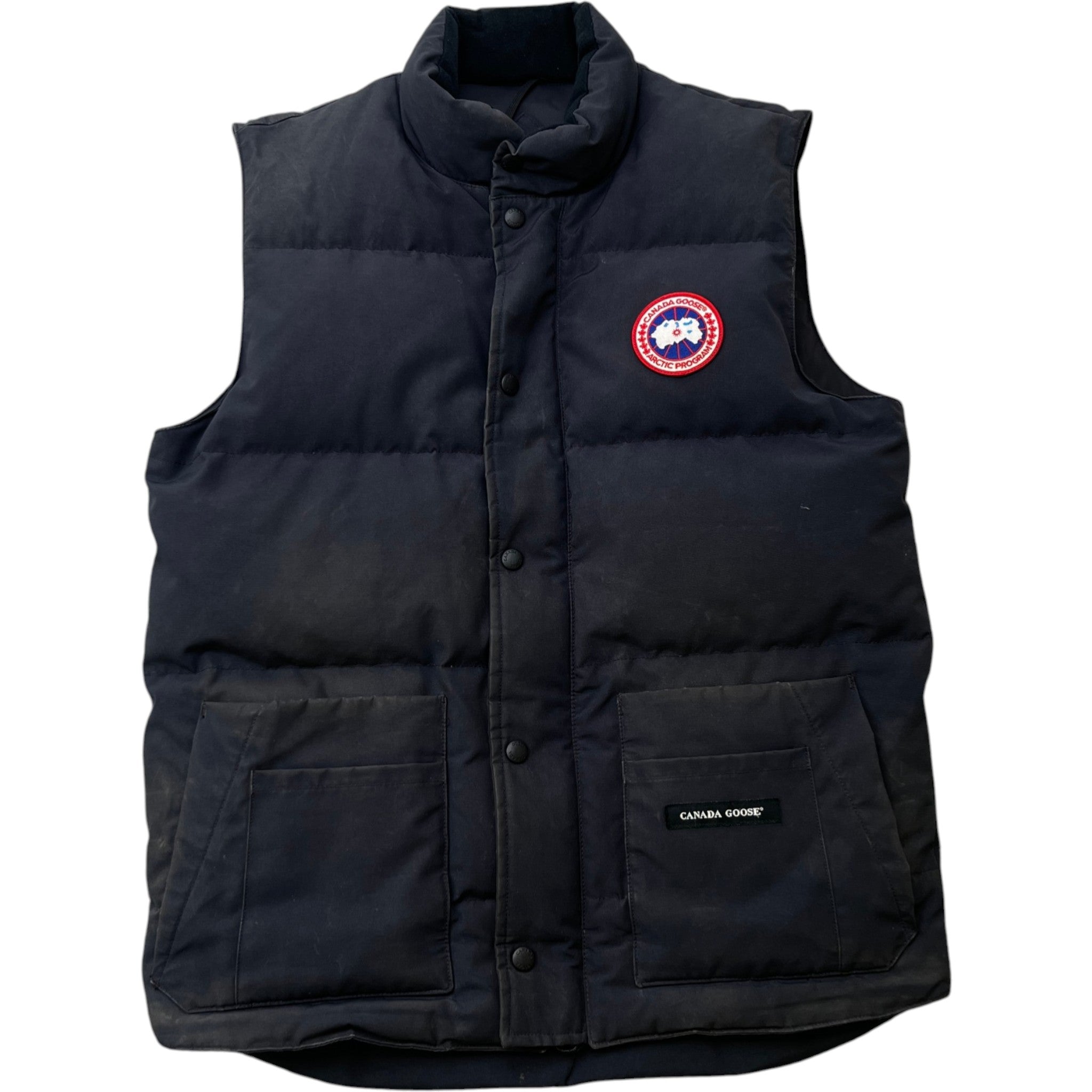 Men's Freestyle Crew Gilet Navy Size M