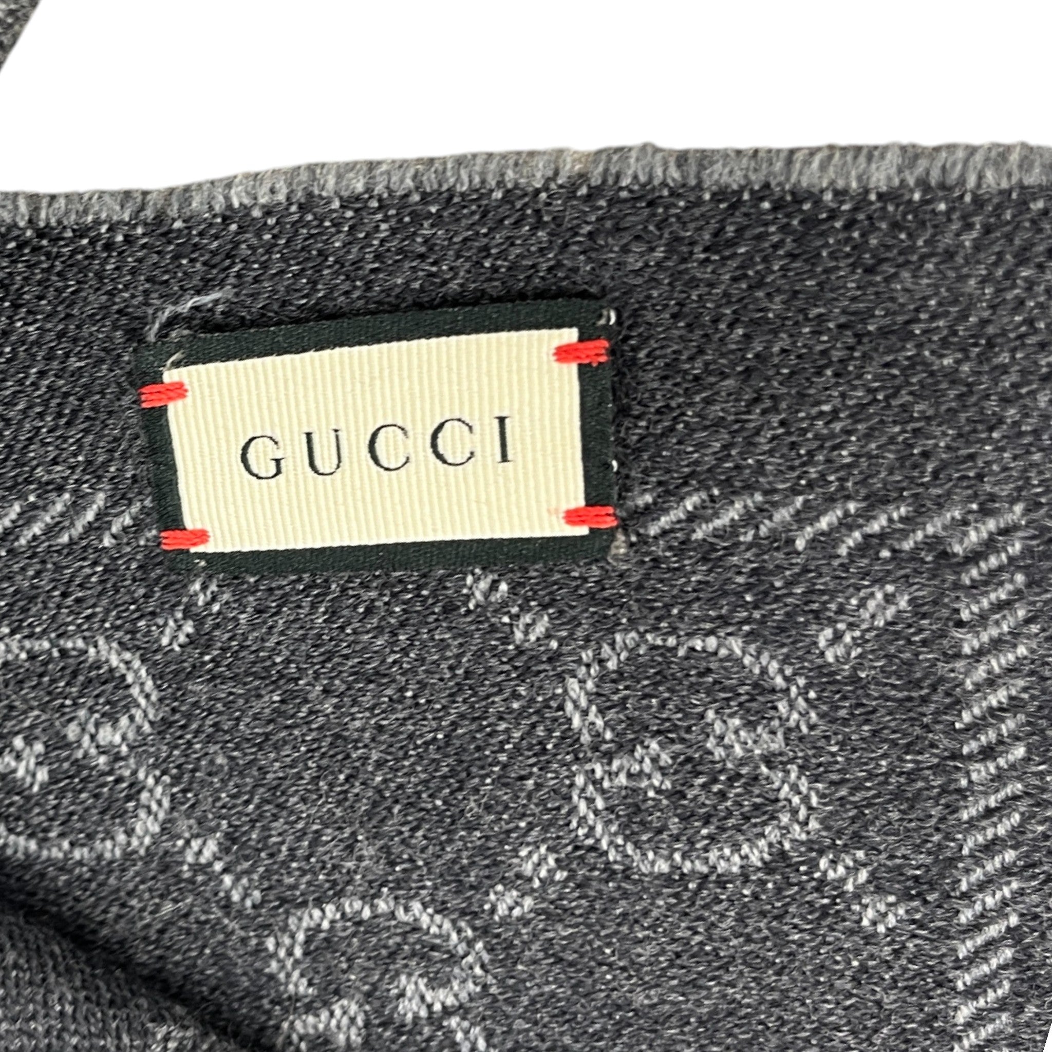 Women's Gg Monogram Scarf Grey