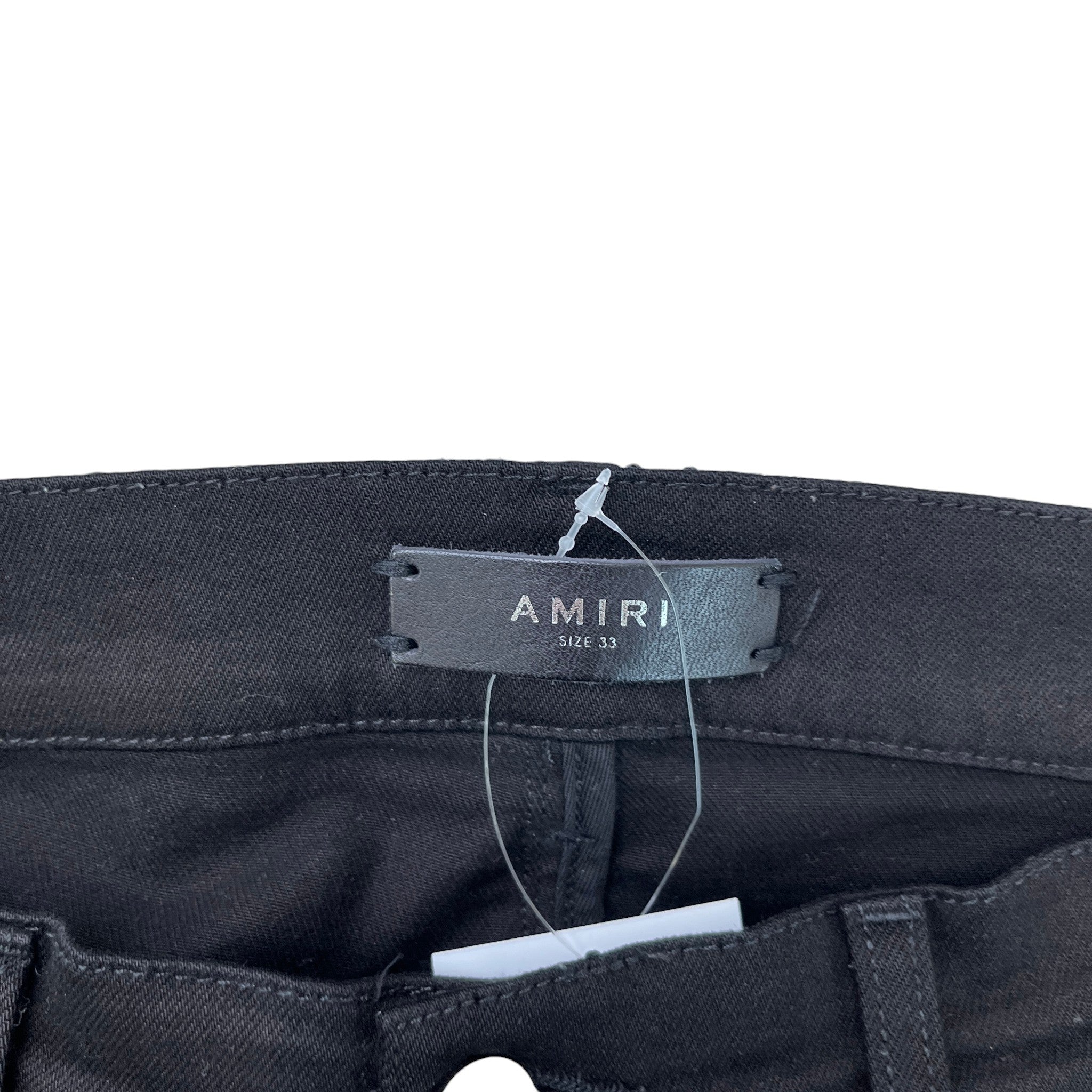 Men's Mx1 Distressed Jeans Black Size Waist 33"