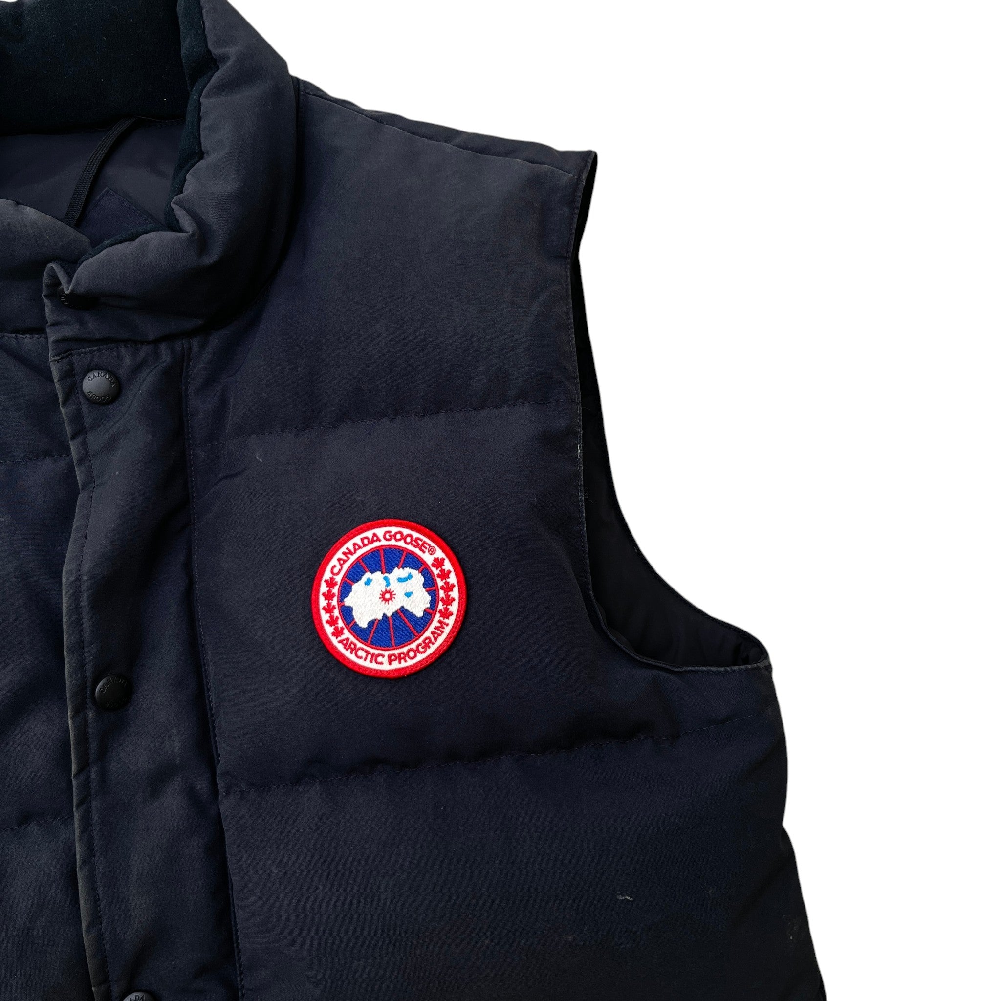 Men's Freestyle Crew Gilet Navy Size M