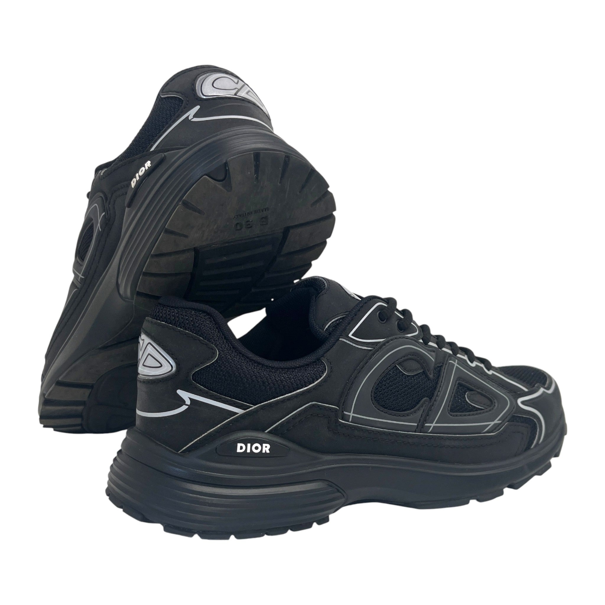 Men's B30 Low Trainers Black Size EU 43 / UK 9