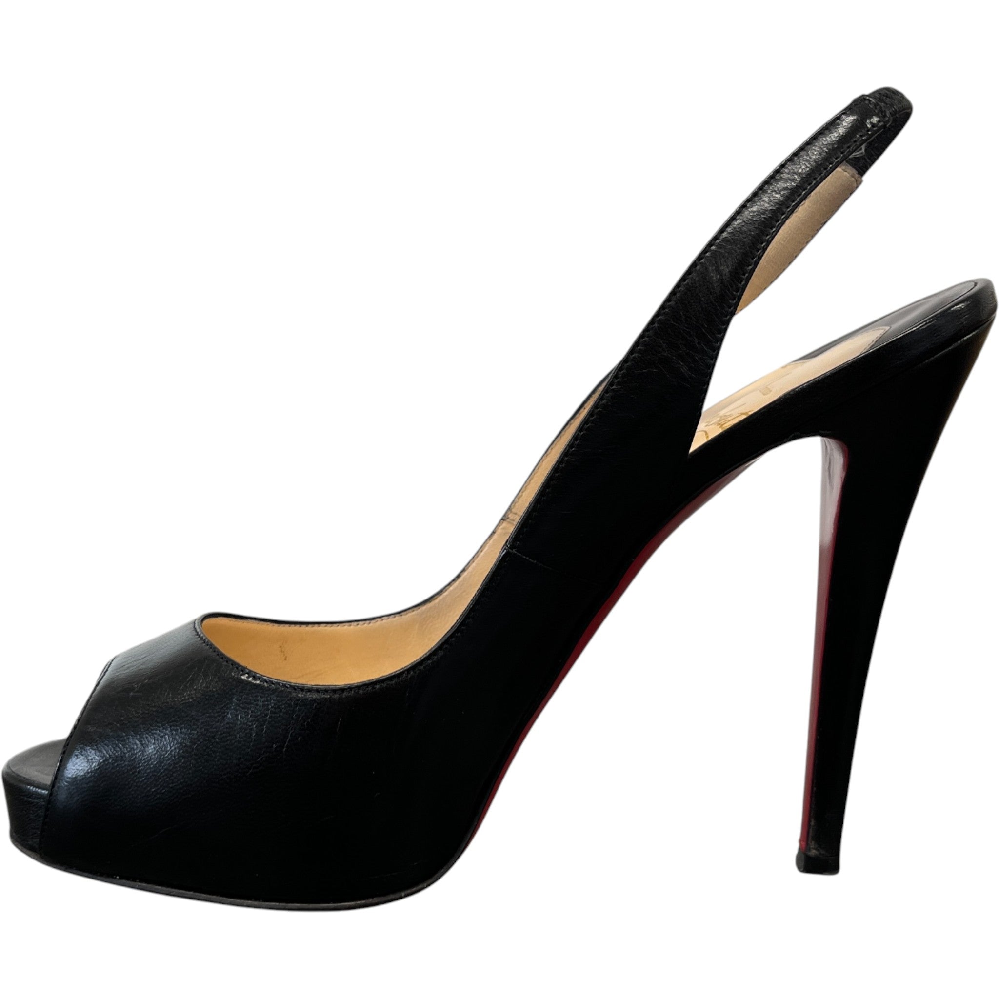 Women's Nprive 120 Kid Heels Black Size EU 39 / UK 6