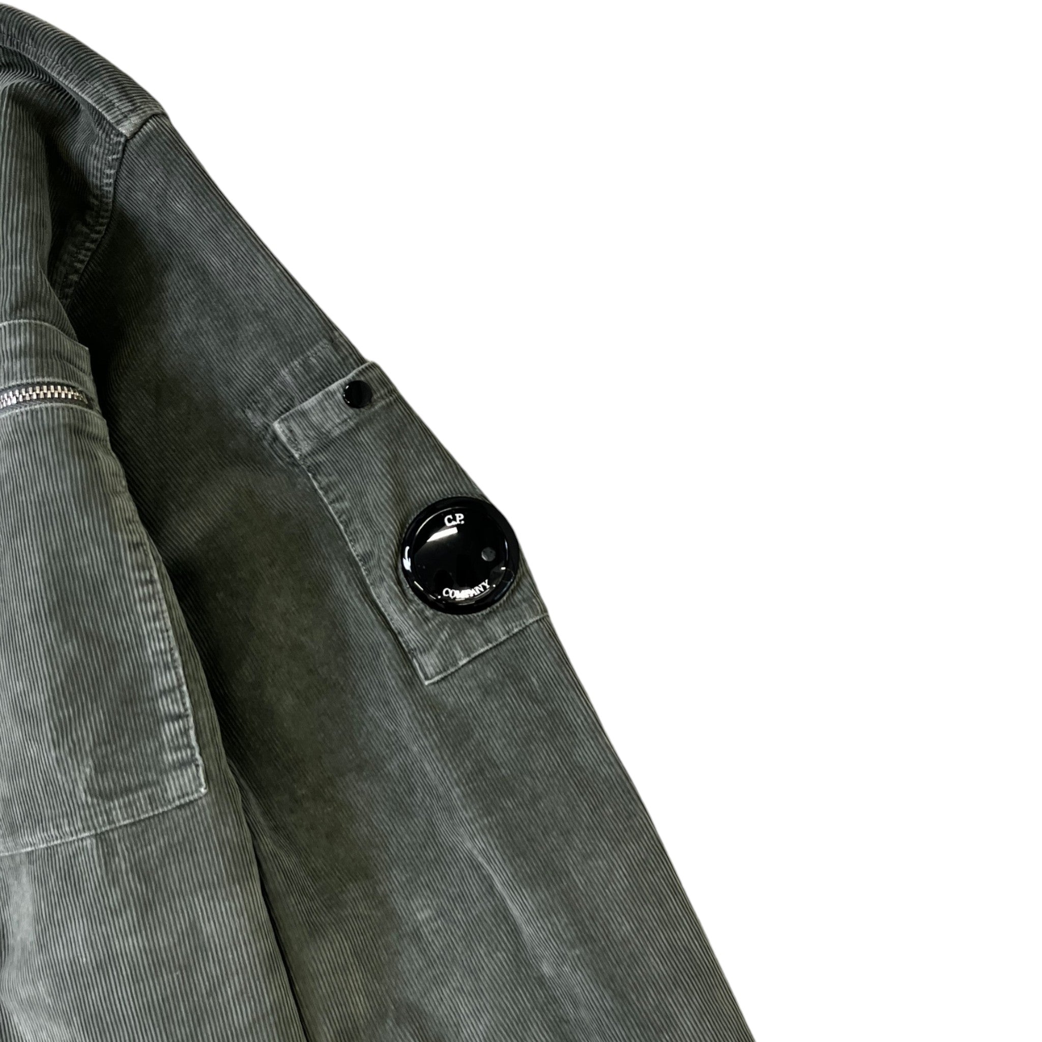 Men's Corduroy OverShirt Green Size XS
