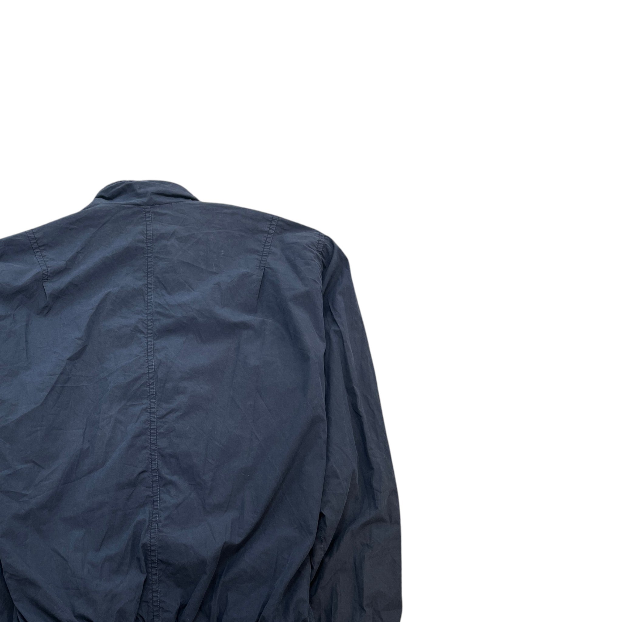 Men's Plaque Logo Jacket Navy Size IT 52 / XL