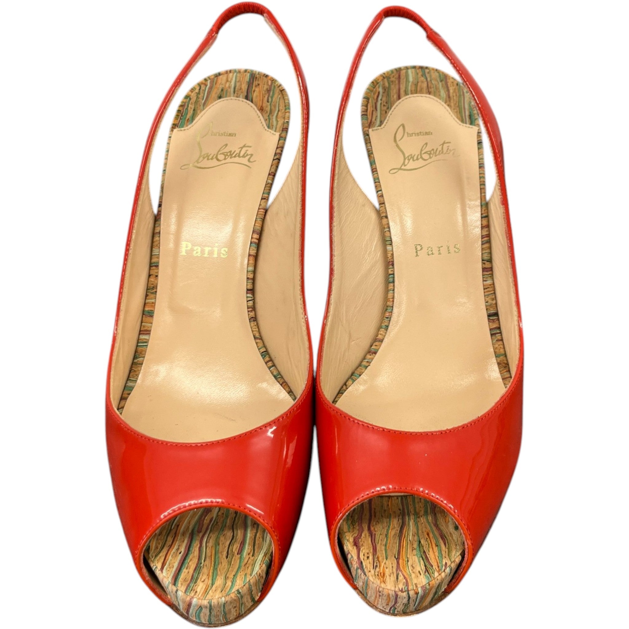 Women's So Private Slingback Heels Red Size EU 39.5 / UK 6.5