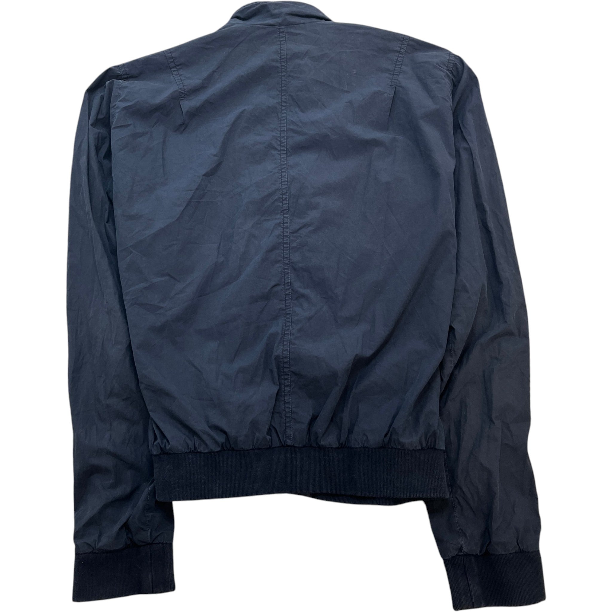 Men's Plaque Logo Jacket Navy Size IT 52 / XL