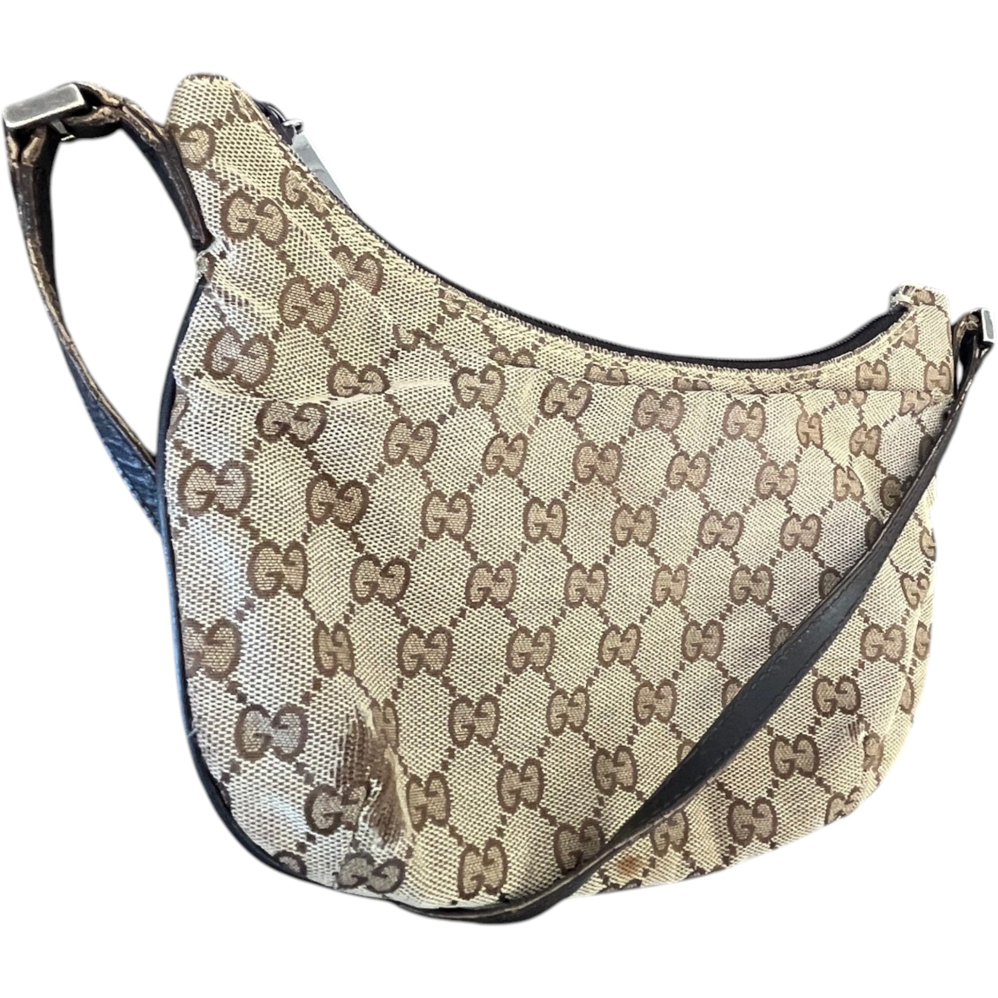 Women's Gg Supreme Sherry Hobo Bag Brown