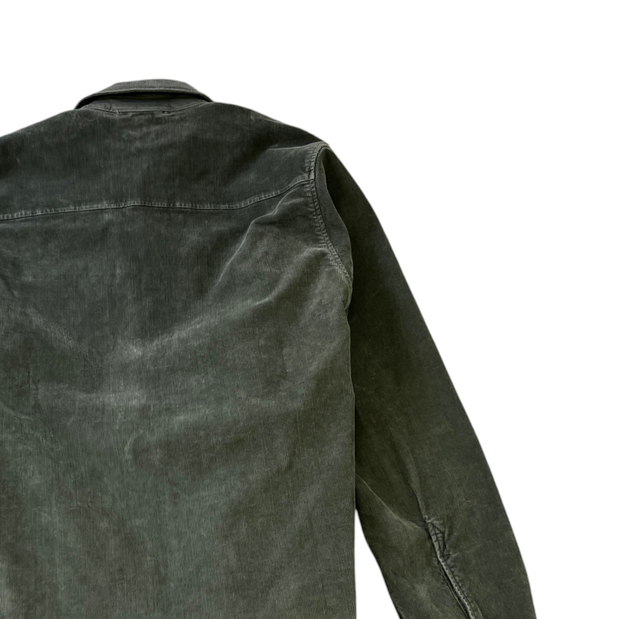 Men's Corduroy OverShirt Green Size XS