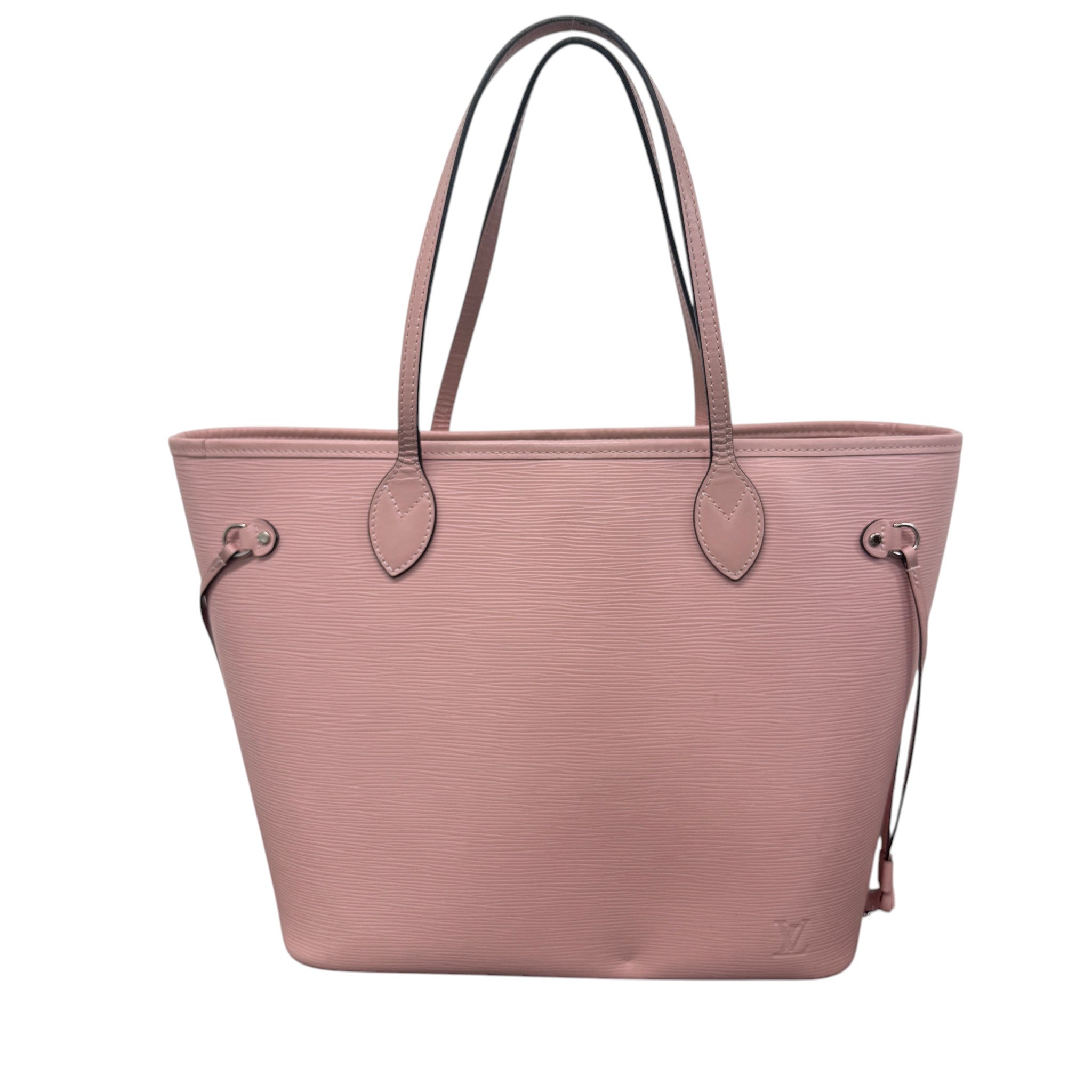 Women's Rose Ballerine Epi Neverfull Mm Bag Pink