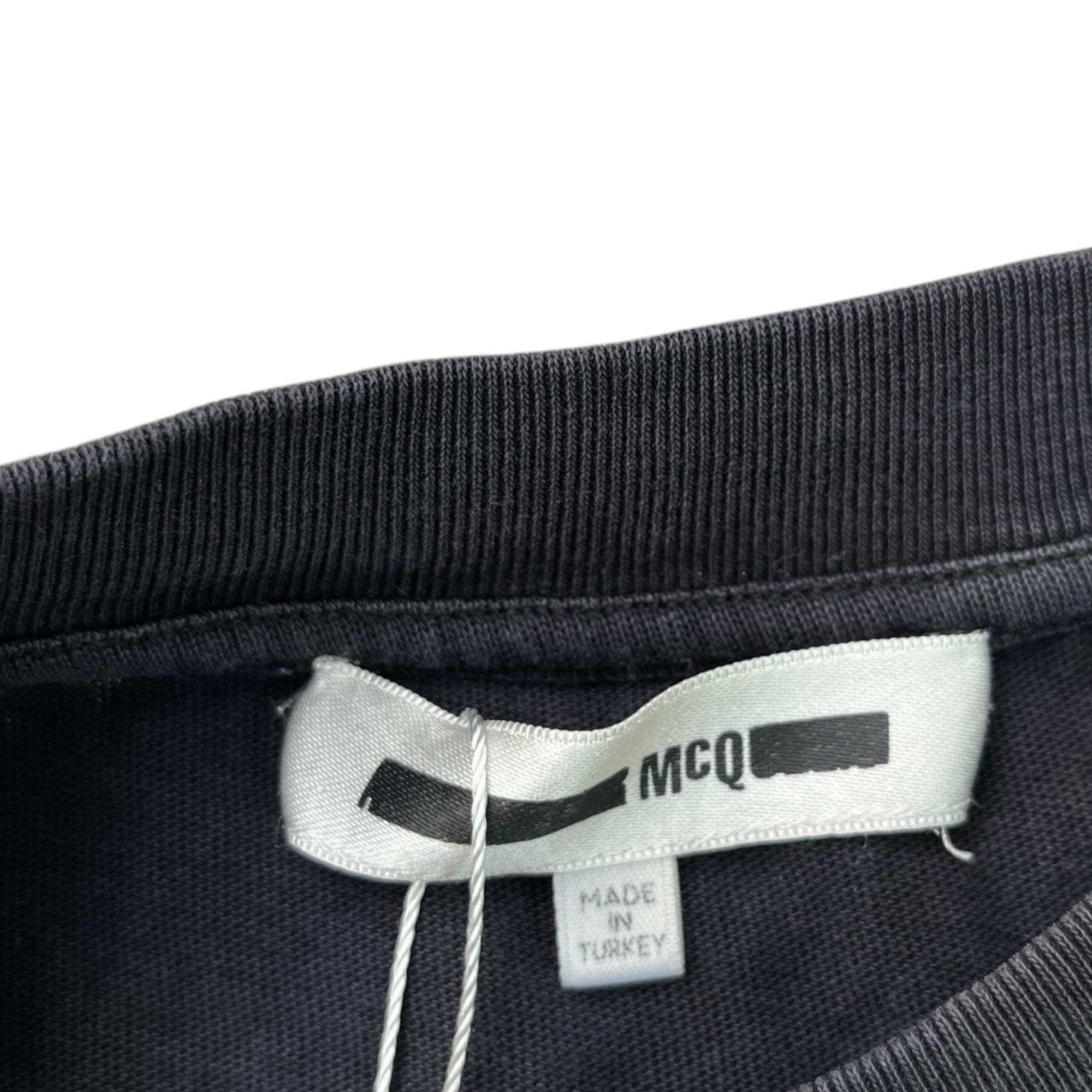 Men's Logo Print T-Shirt Black Size S