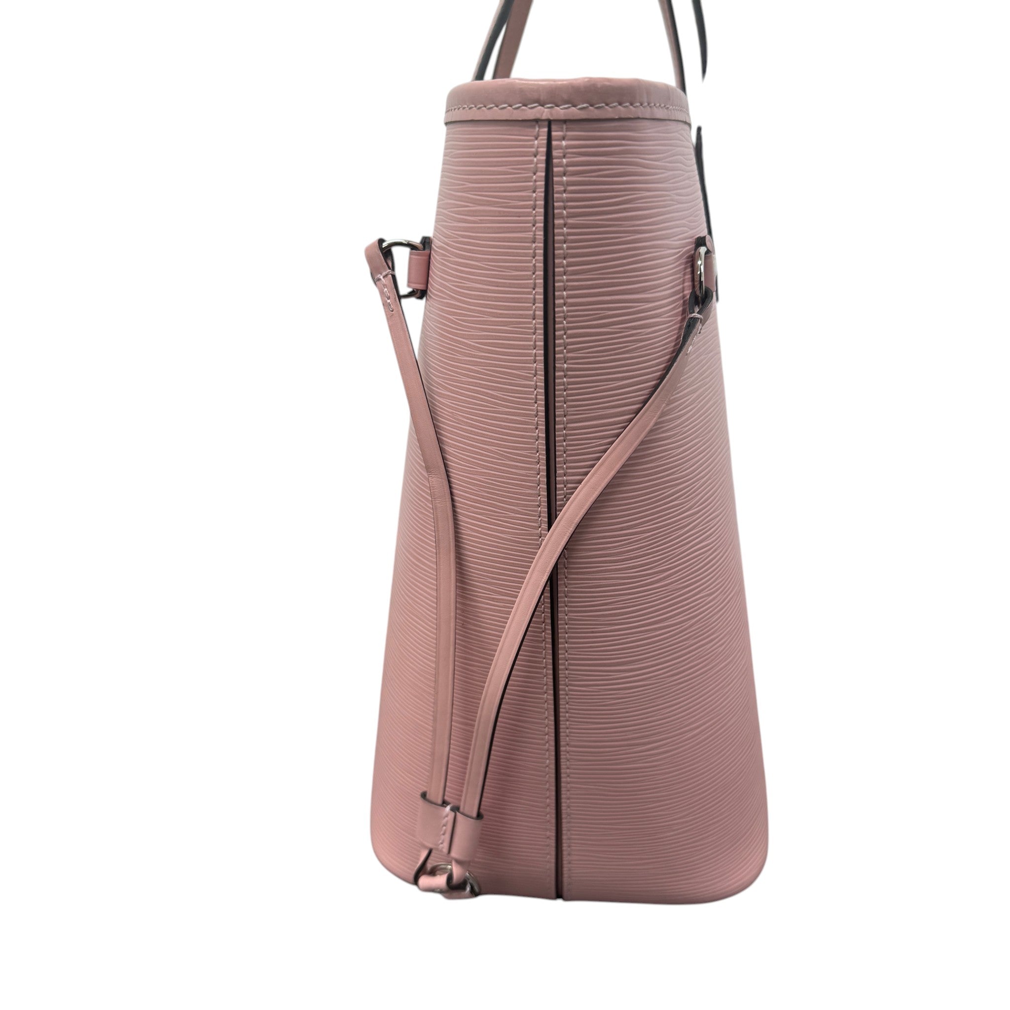 Women's Rose Ballerine Epi Neverfull Mm Bag Pink