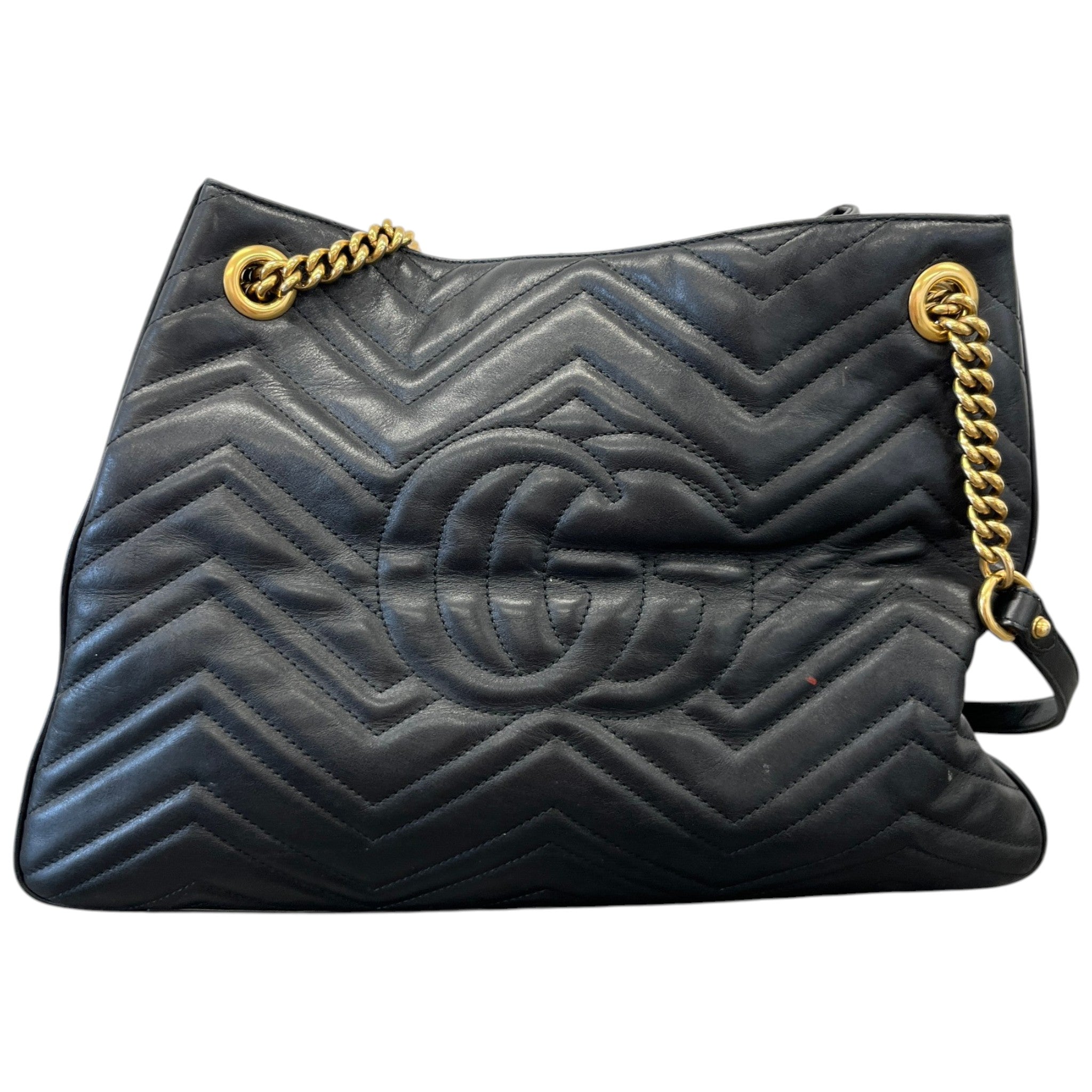 Women's Gg Marmont Tote Bag Black