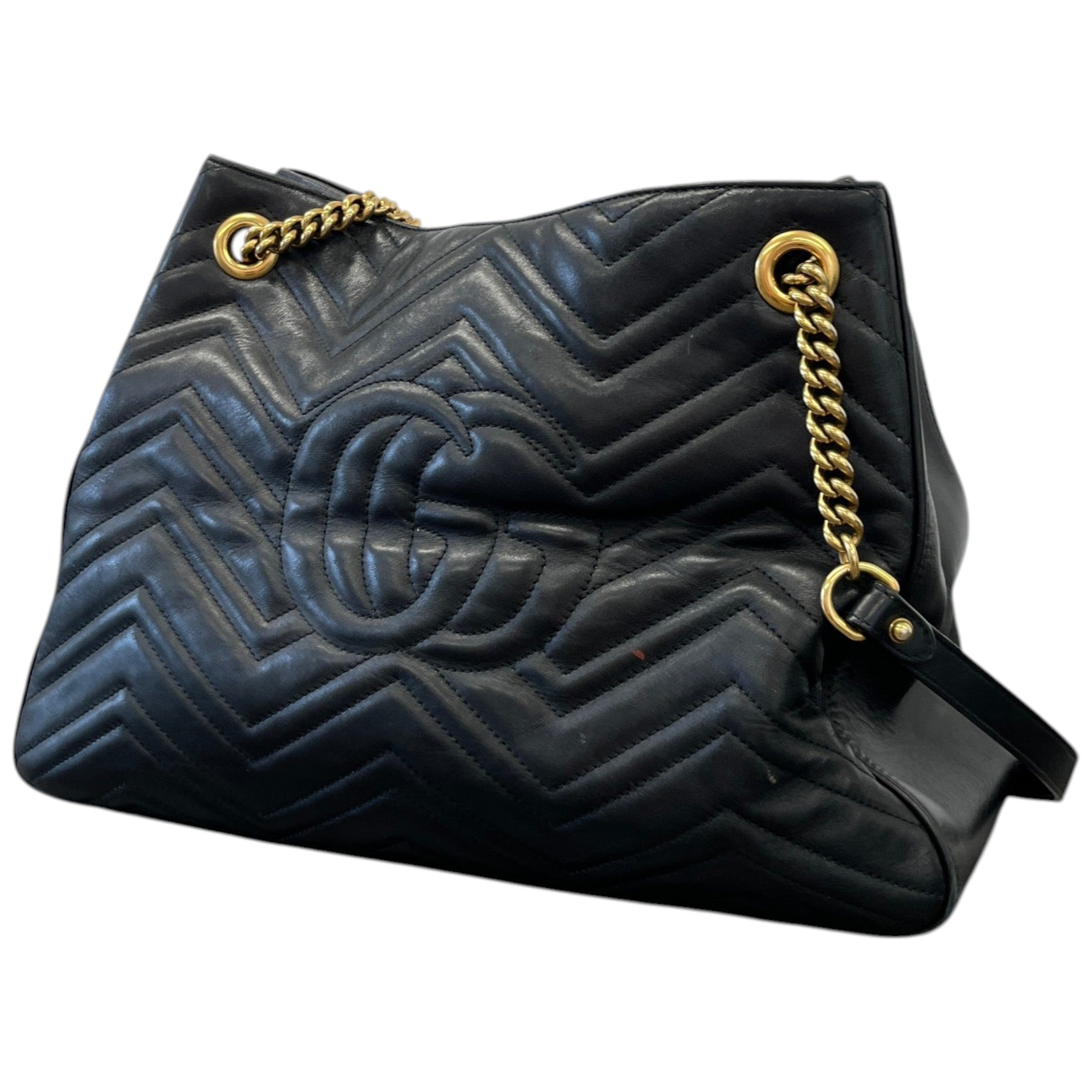 Women's Gg Marmont Tote Bag Black