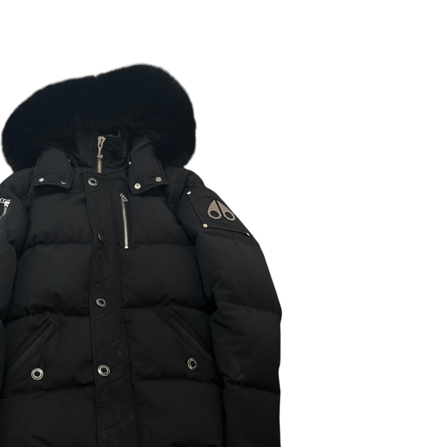 Men's 3Q Down Jacket Black Size M
