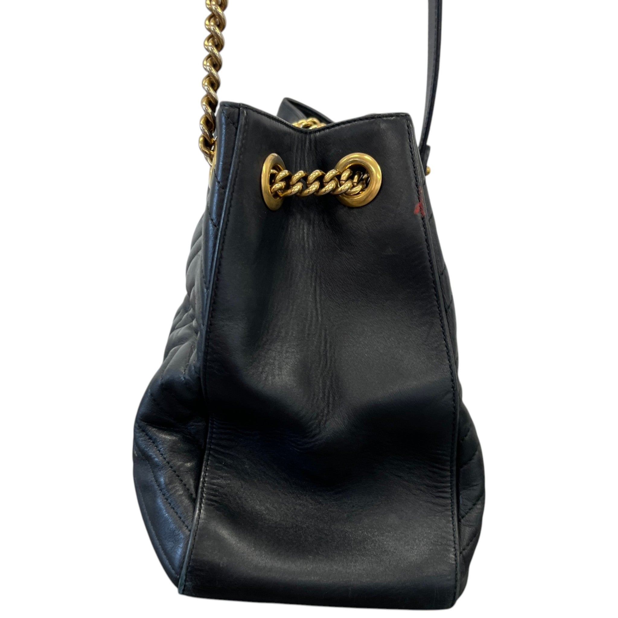 Women's Gg Marmont Tote Bag Black