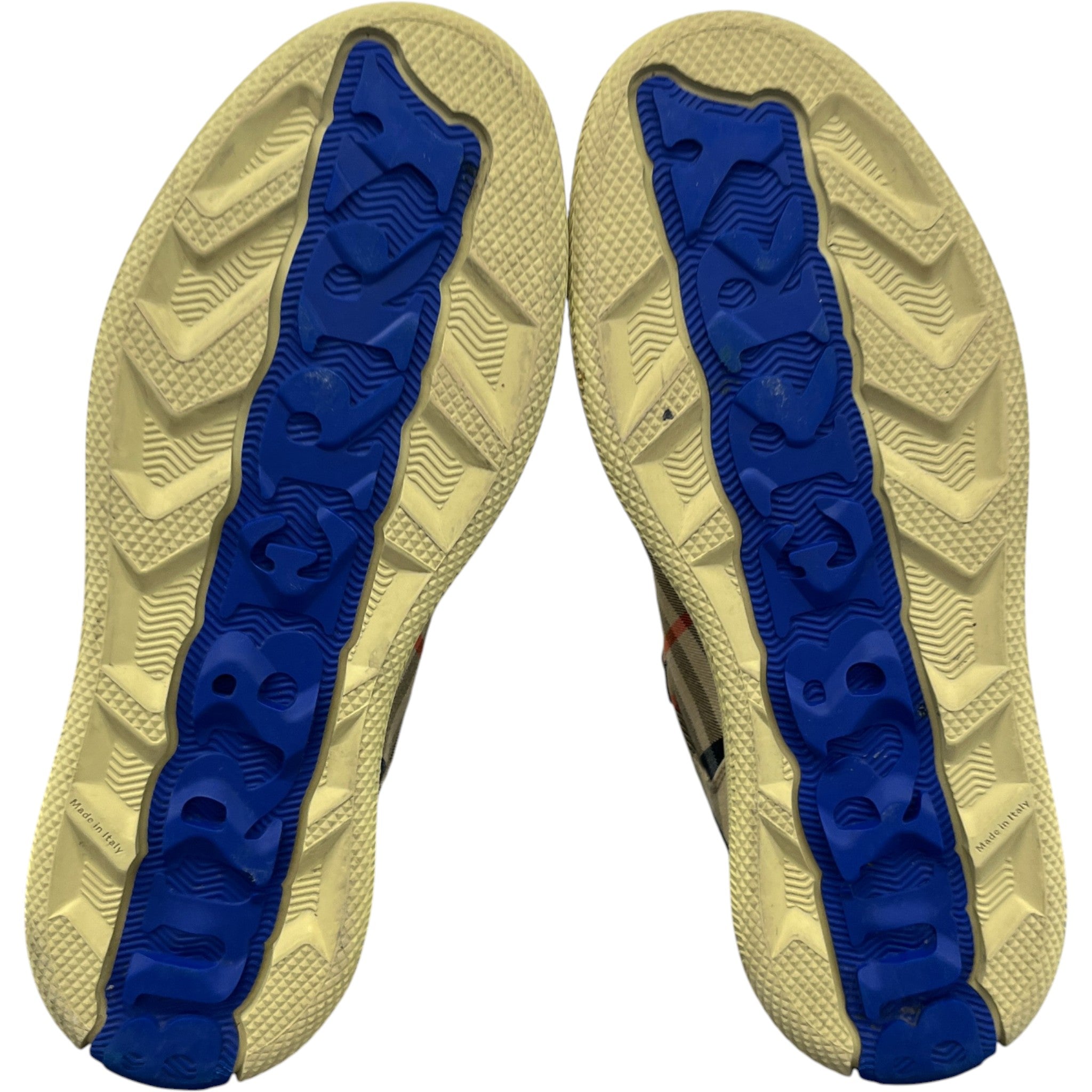 Men's Check Terrace Low Trainers Brown Size EU 43 / UK 9