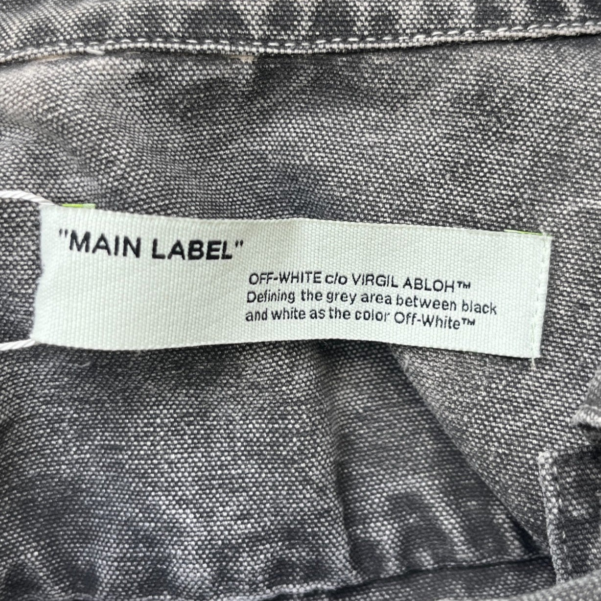 Men's Arrow Logo Jacket Grey Size S