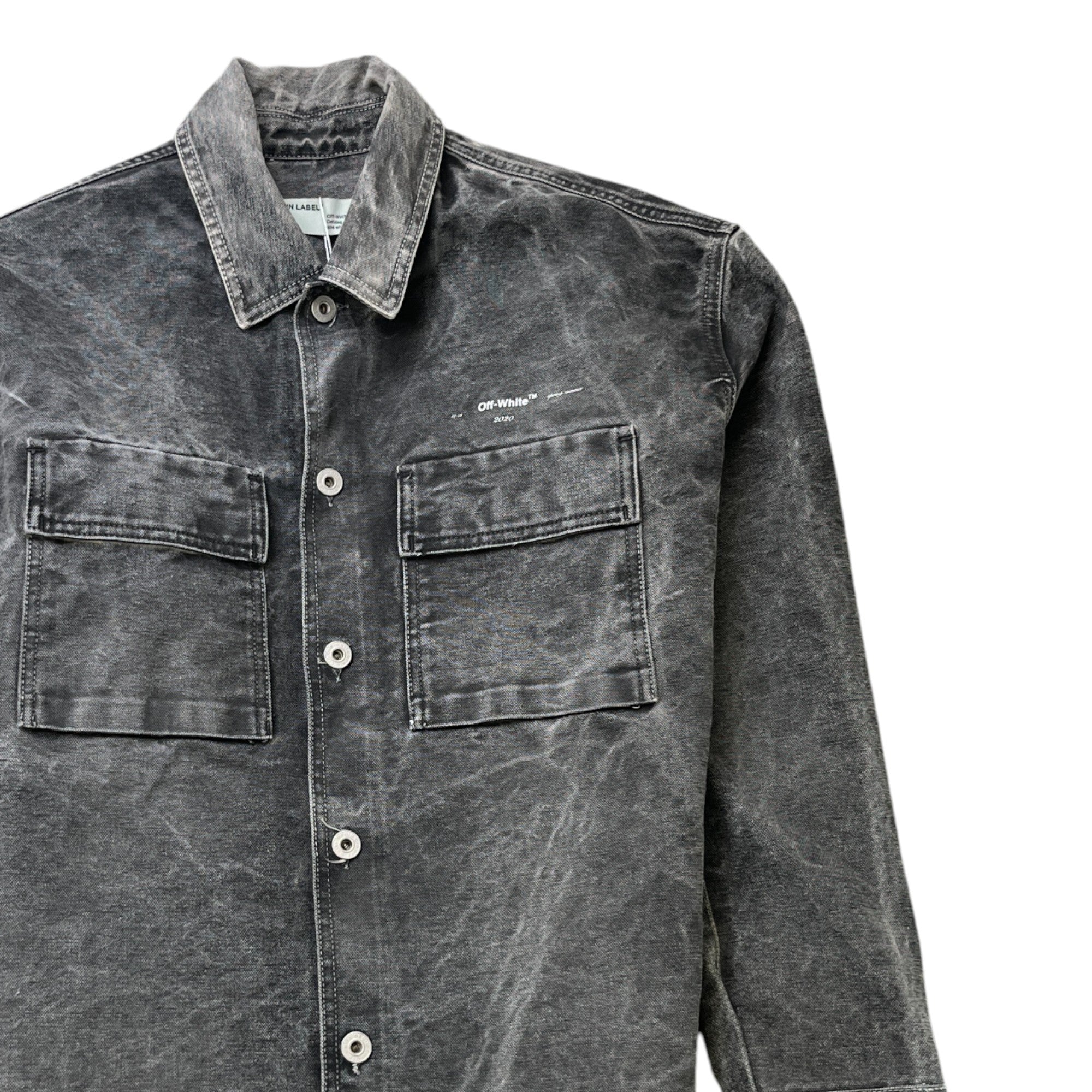 Men's Arrow Logo Jacket Grey Size S