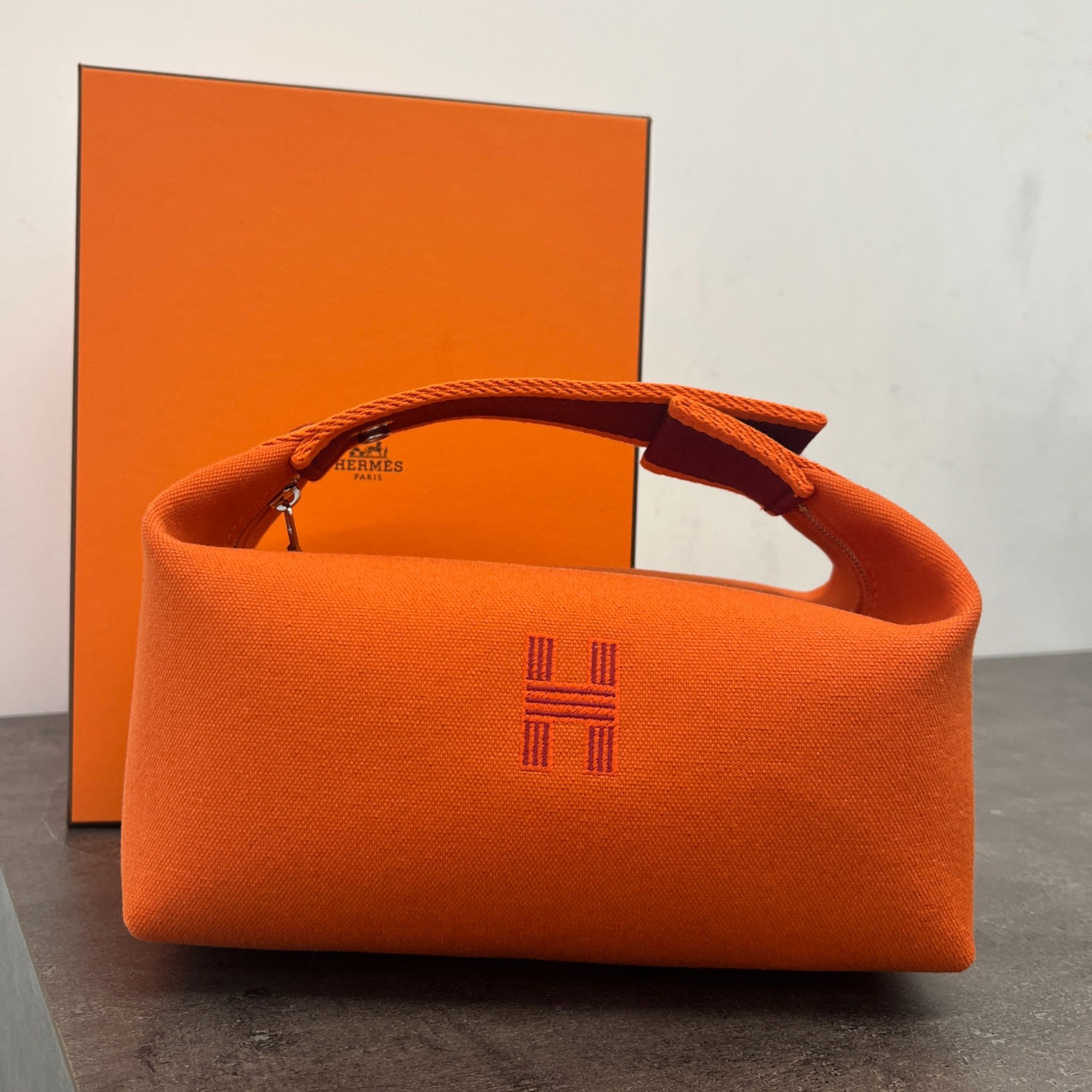 Bride-A-Brac Case, Small Toiletry Bag Orange