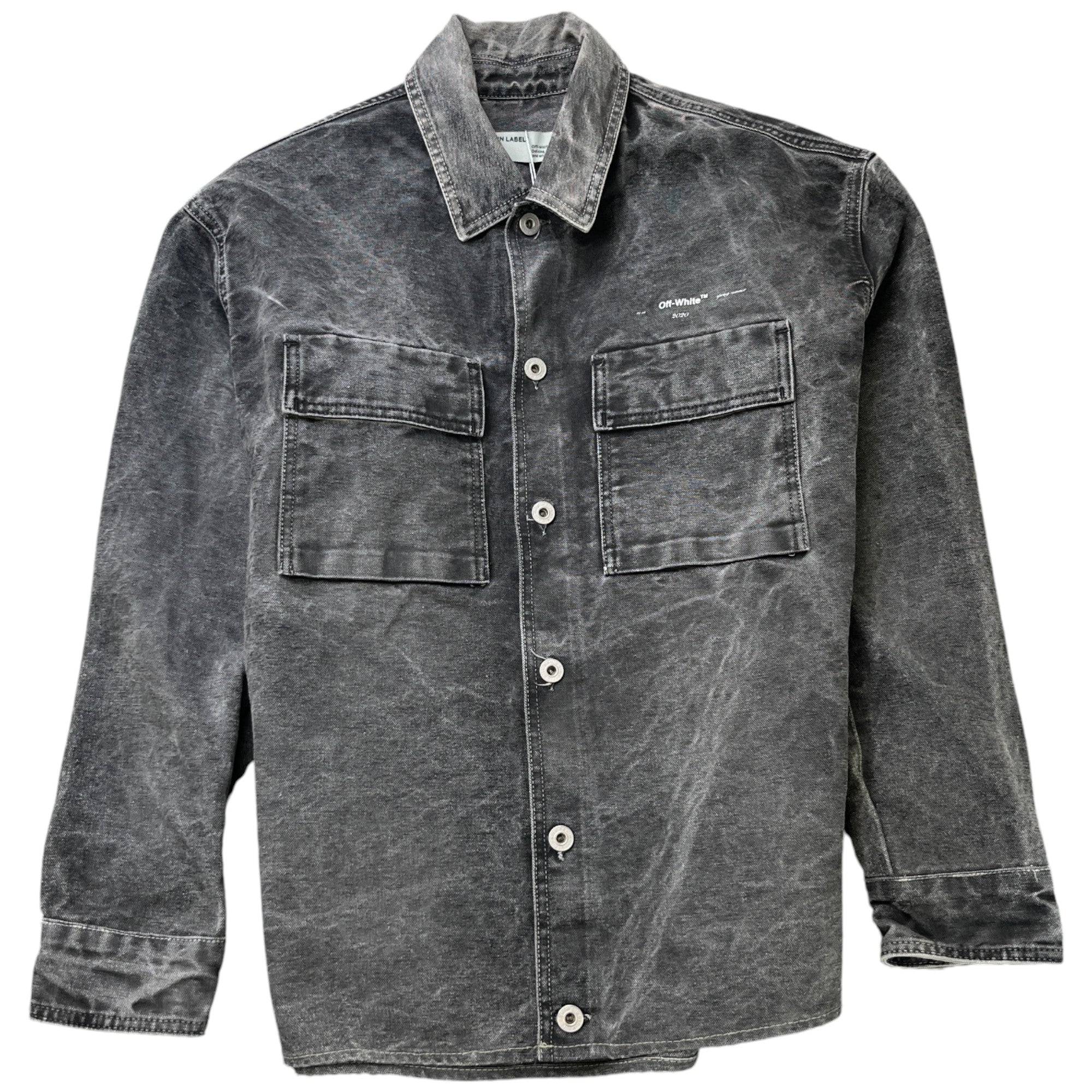 Men's Arrow Logo Jacket Grey Size S