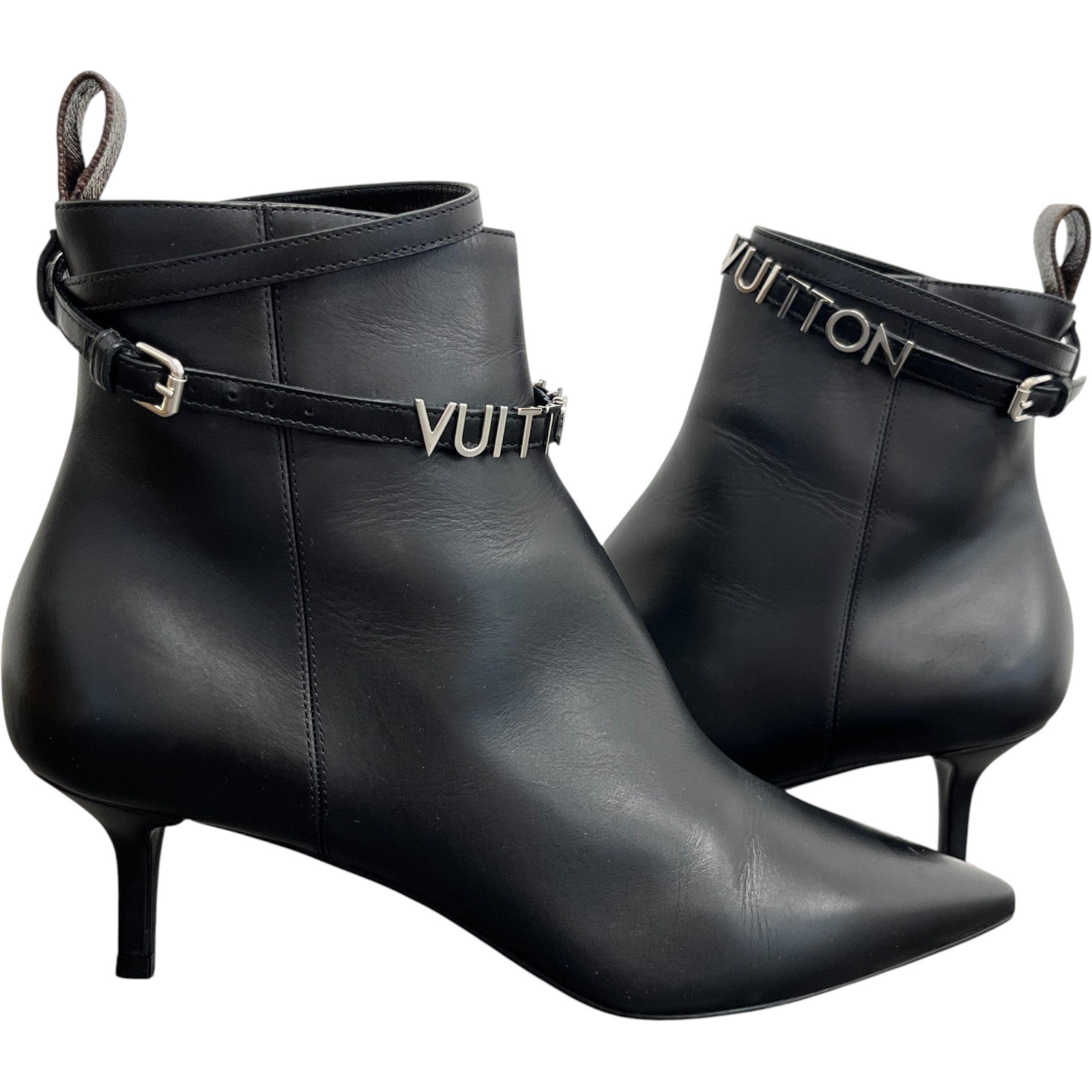 Women's Embellished Ankle Boots Black Size EU 37.5 / UK 4.5